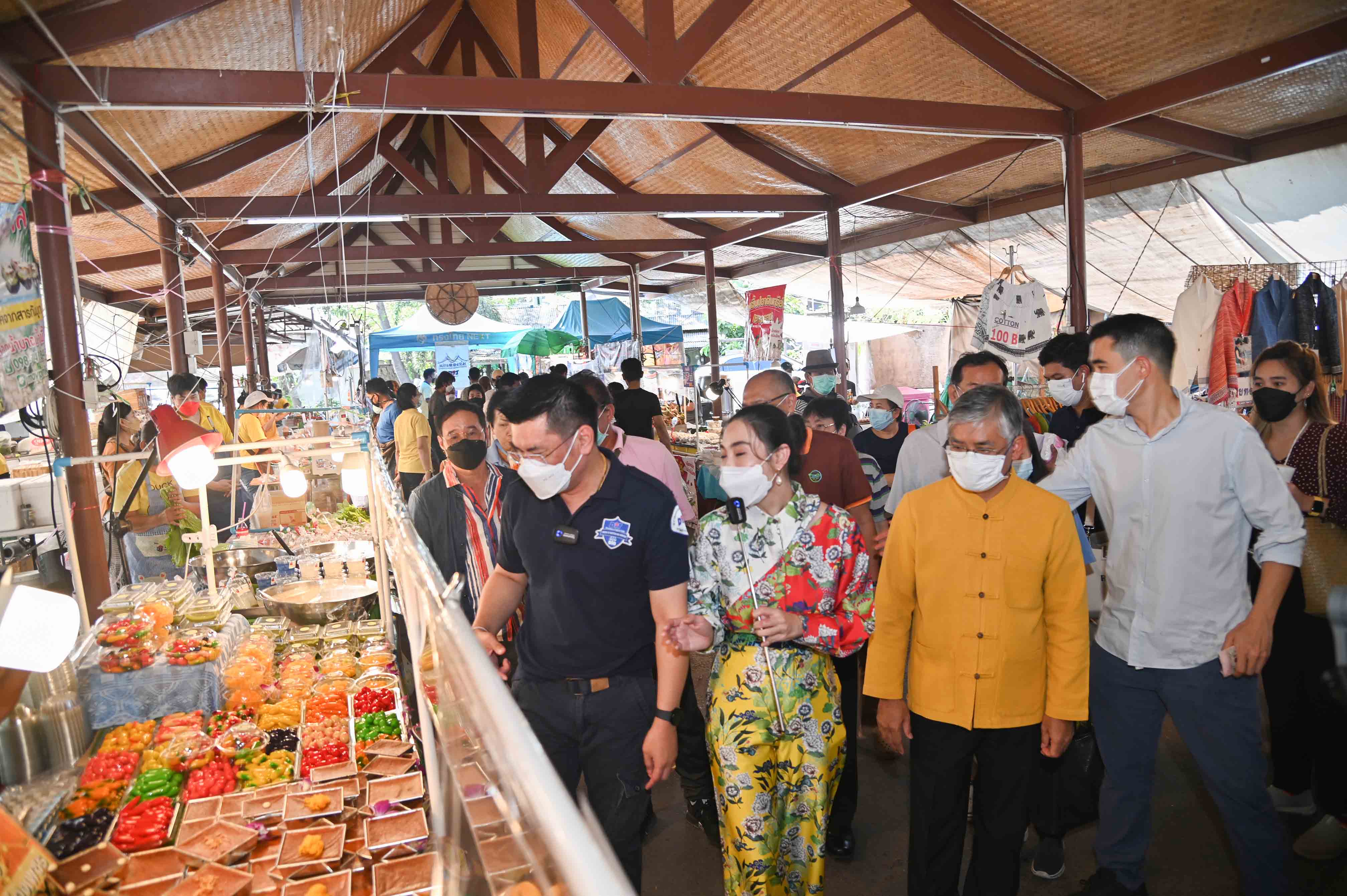 อธิบดีกรมการค้าภายใน ตรวจเยี่ยมกิจกรรมกระตุ้นการท่องเที่ยวและช่วยเหลือเศรษฐกิจชุมชน