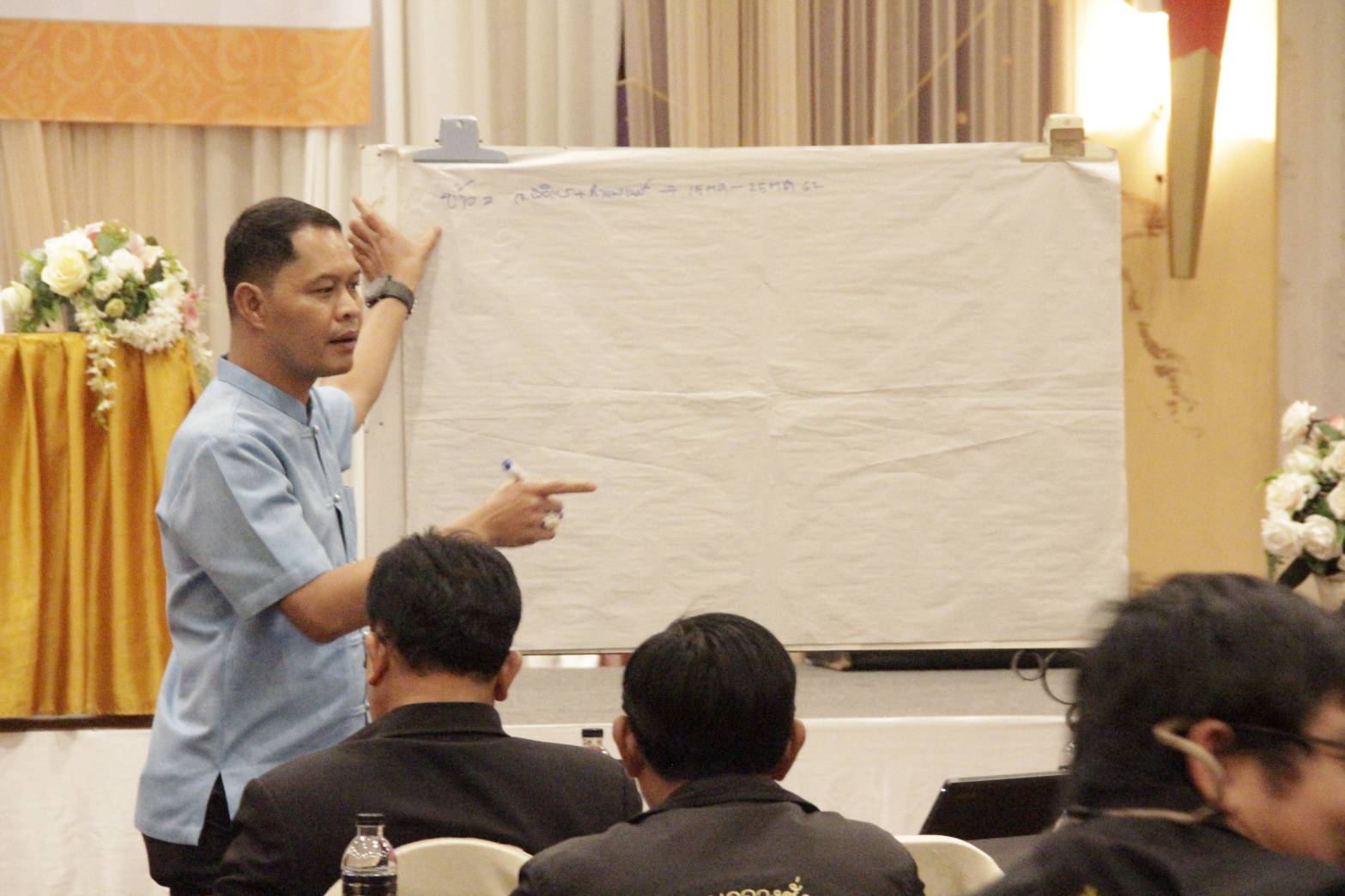 รองอธิบดีเปิดโครงการอบรมสัมมนาหลักสูตร การเตรียมแผนปฏิบัติงานด้านชั่งตวงวัดพื้นที่ภาคเหนือ และภาคกลาง