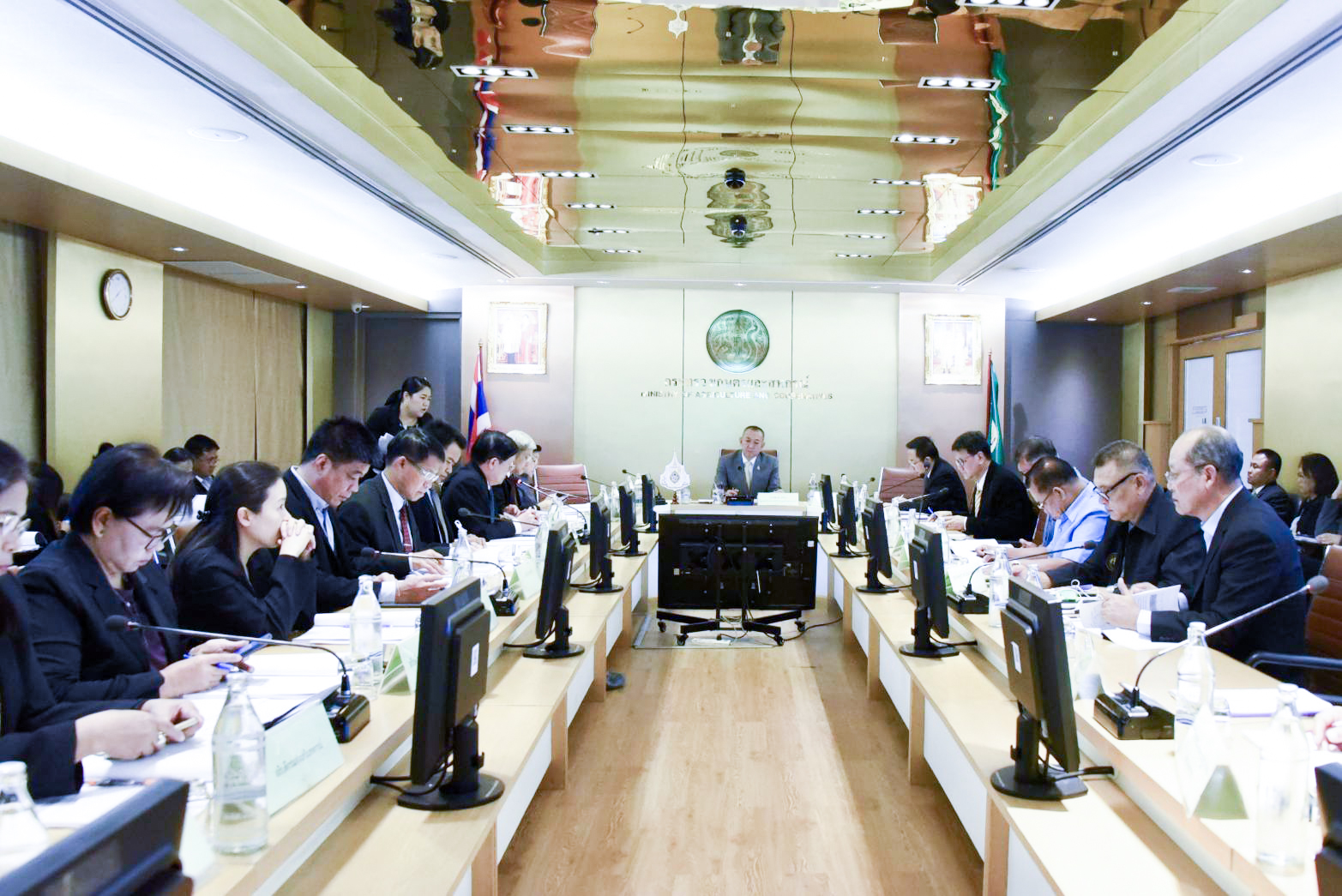 การประชุมคณะอนุกรรมการนโยบายและบริหารข้าวแห่งชาติด้านการผลิต