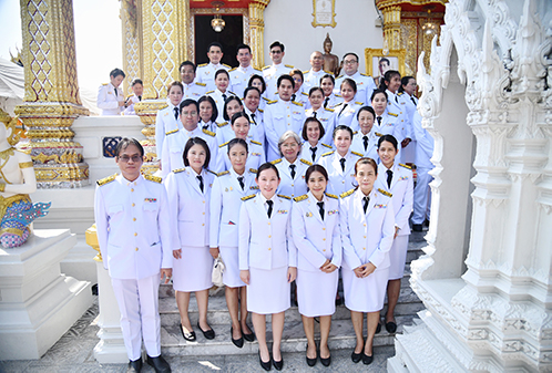 กรมการค้าภายใน ร่วมงานถวายผ้าพระกฐินพระราชทาน กระทรวงพาณิชย์ ประจำปี 2566