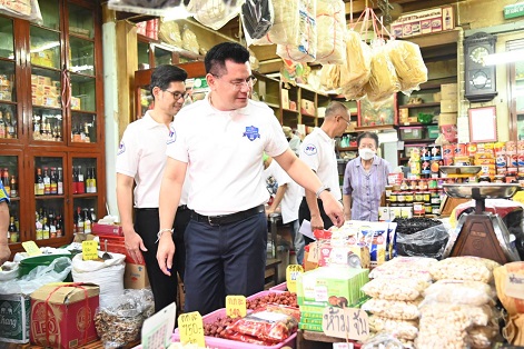 ตรุษจีนเยาวราช คึกคัก  กรมการค้าภายในตรวจสถานการณ์ราคาสินค้าช่วงตรุษจีน