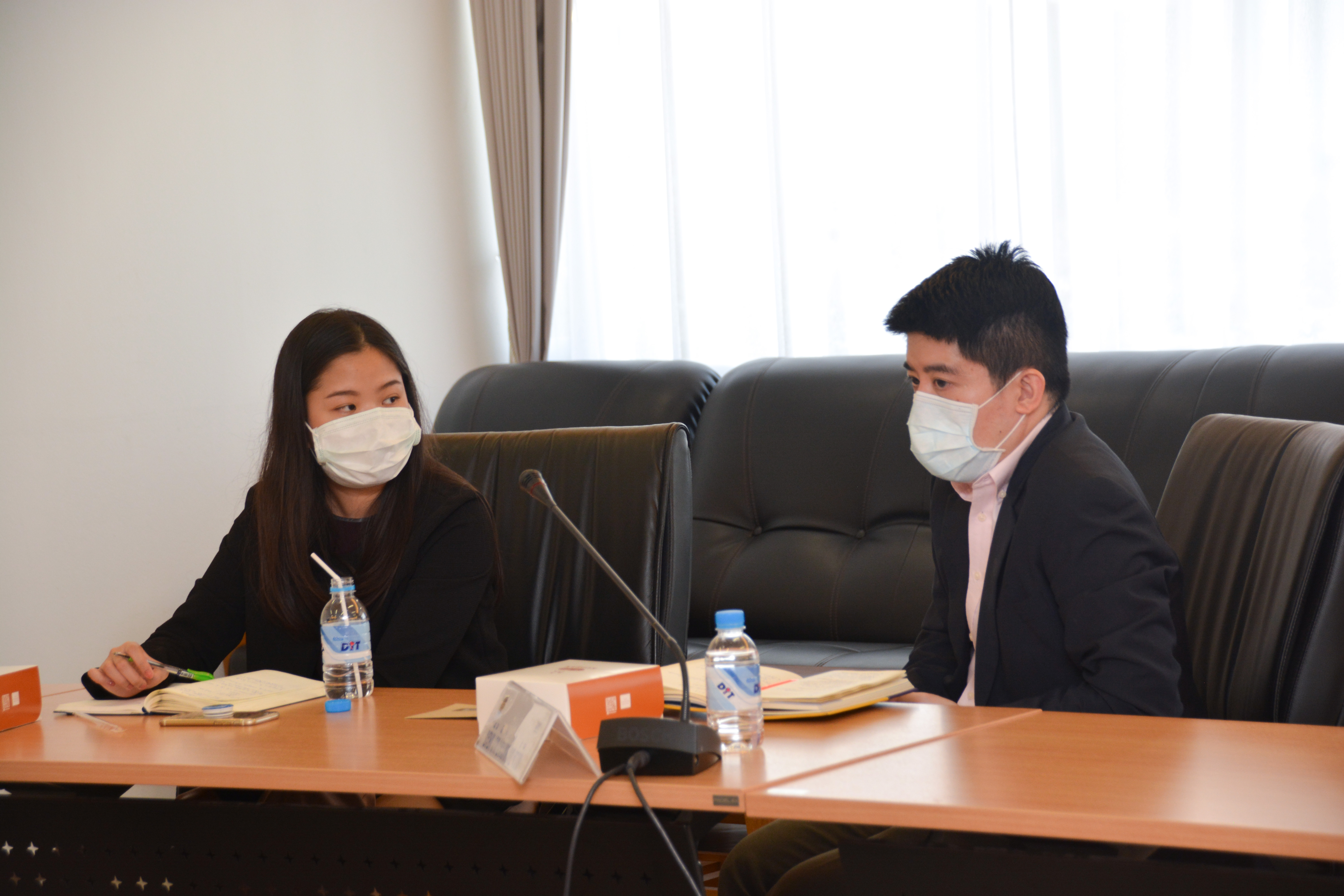 การประชุมหารือแนวทางการบริการจัดส่งอาหารและสินค้า