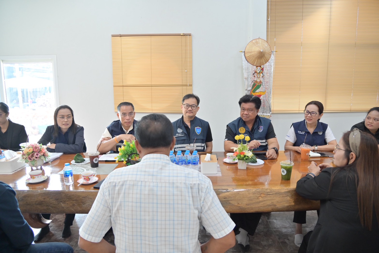 DIT ลงพื้นที่เยี่ยมชมและติดตามสถานการณ์การผลิตและการตลาดมะพร้าว