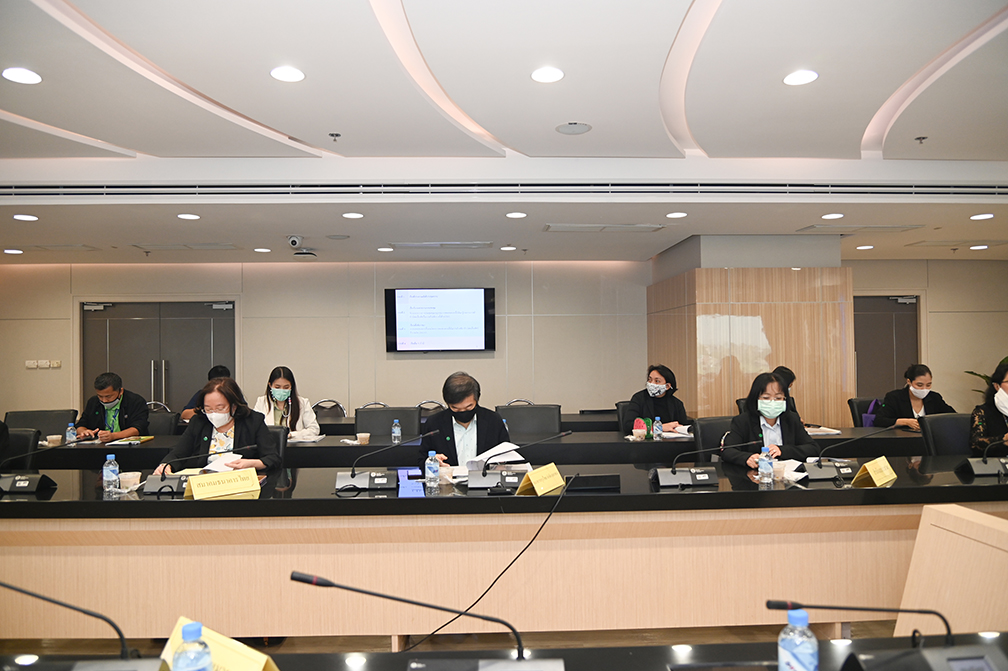 การประชุมคณะอนุกรรมการพิจารณาชดเชยดอกเบี้ยให้แก่ผู้ประกอบการค้าข้าวโพดเลี้ยงสัตว์ในการเก็บสต็อก