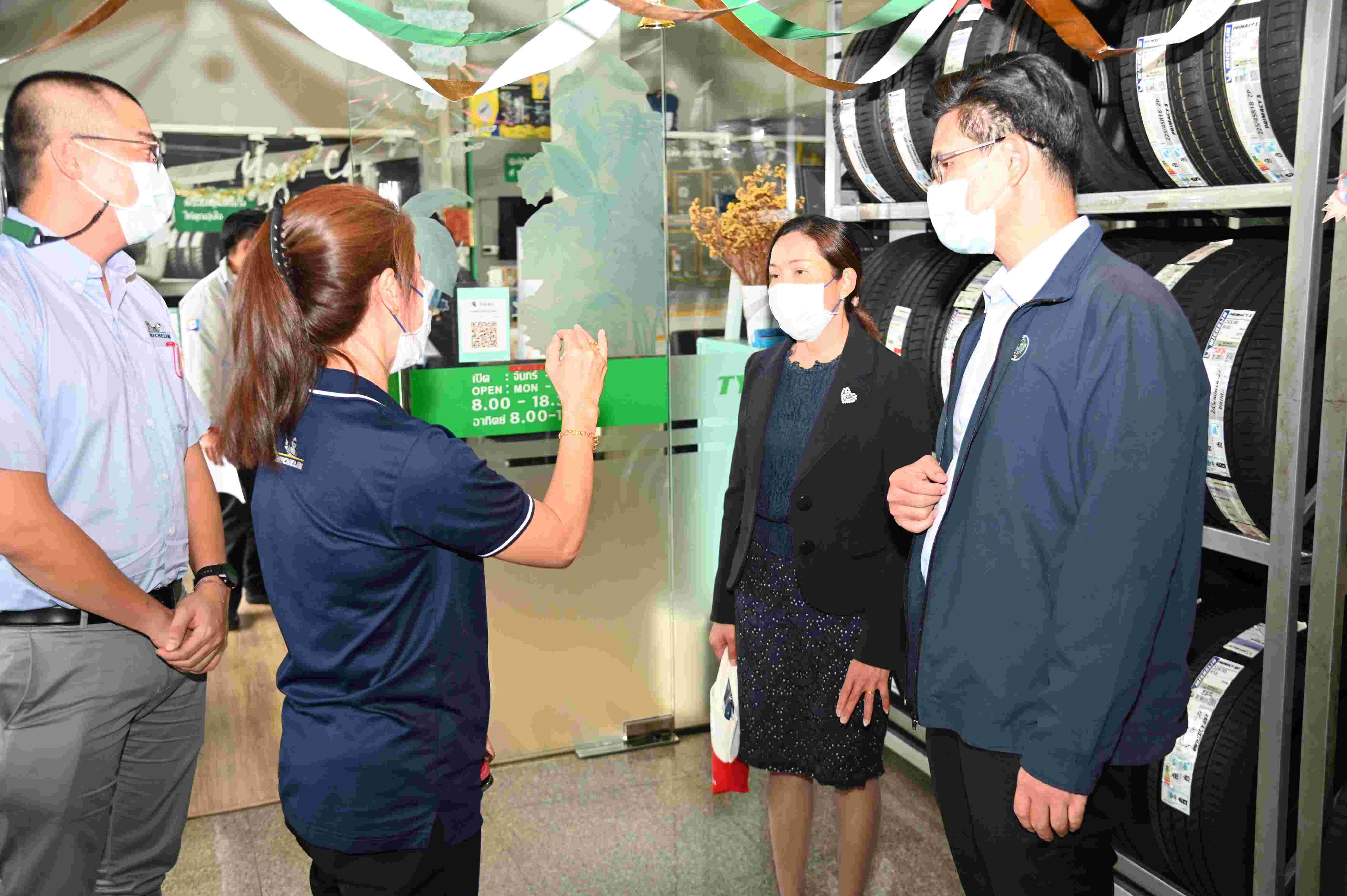 กรมการค้าภายในตรวจติดตามสถานการณ์ศูนย์บริการรถยนต์