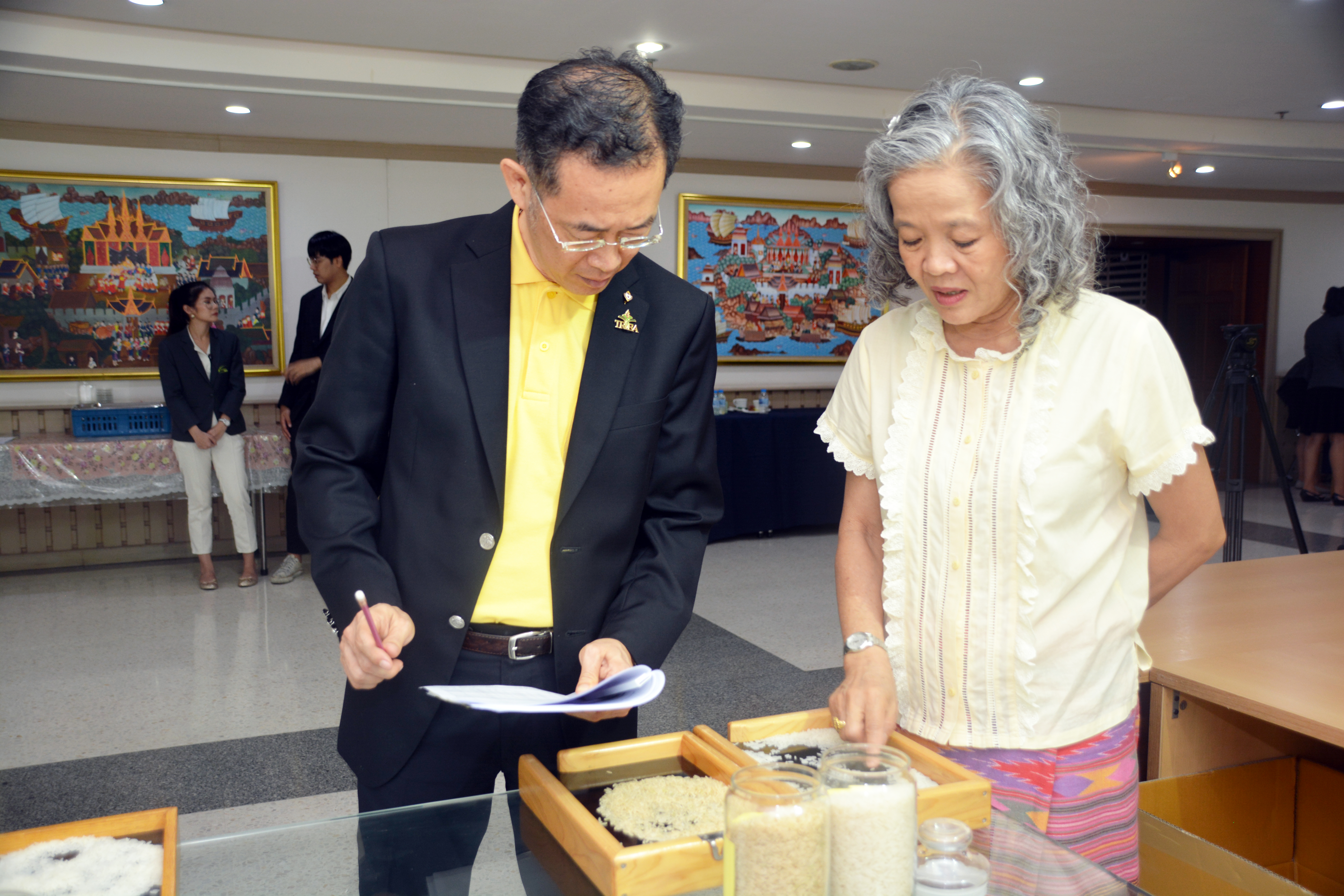การประชุมคณะทำงานจัดการประกวดข้าวหอมมะลิของประเทศไทย