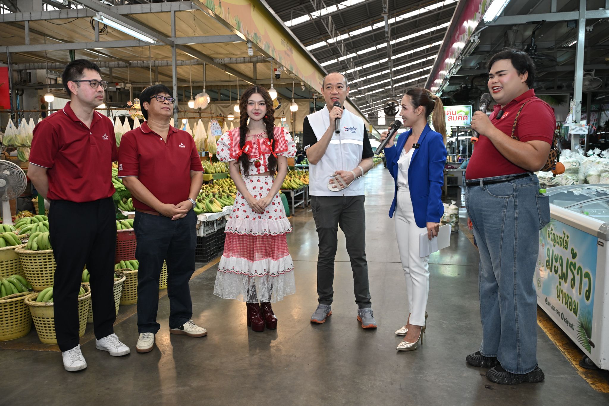 ข่าวเลขที่ 214/2569 กรมการค้าภายในเชื่อม “ตลาดมรกต–ตลาดสี่มุมเมือง” ขยายช่องทางผลไม้ใต้ ดึงตลาดต้นทาง–ปลายทางสร้างดีมานด์ รองรับผลผลิตสู่ผู้บริโภค (29 สิงหาคม 2569)
