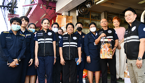พาณิชย์ ร่วมกับ สคบ. ตรวจสอบราคาสังฆทาน เครื่องไทยธรรมก่อนวันมาฆบูชาและการจำหน่ายเสื้อเหลือง