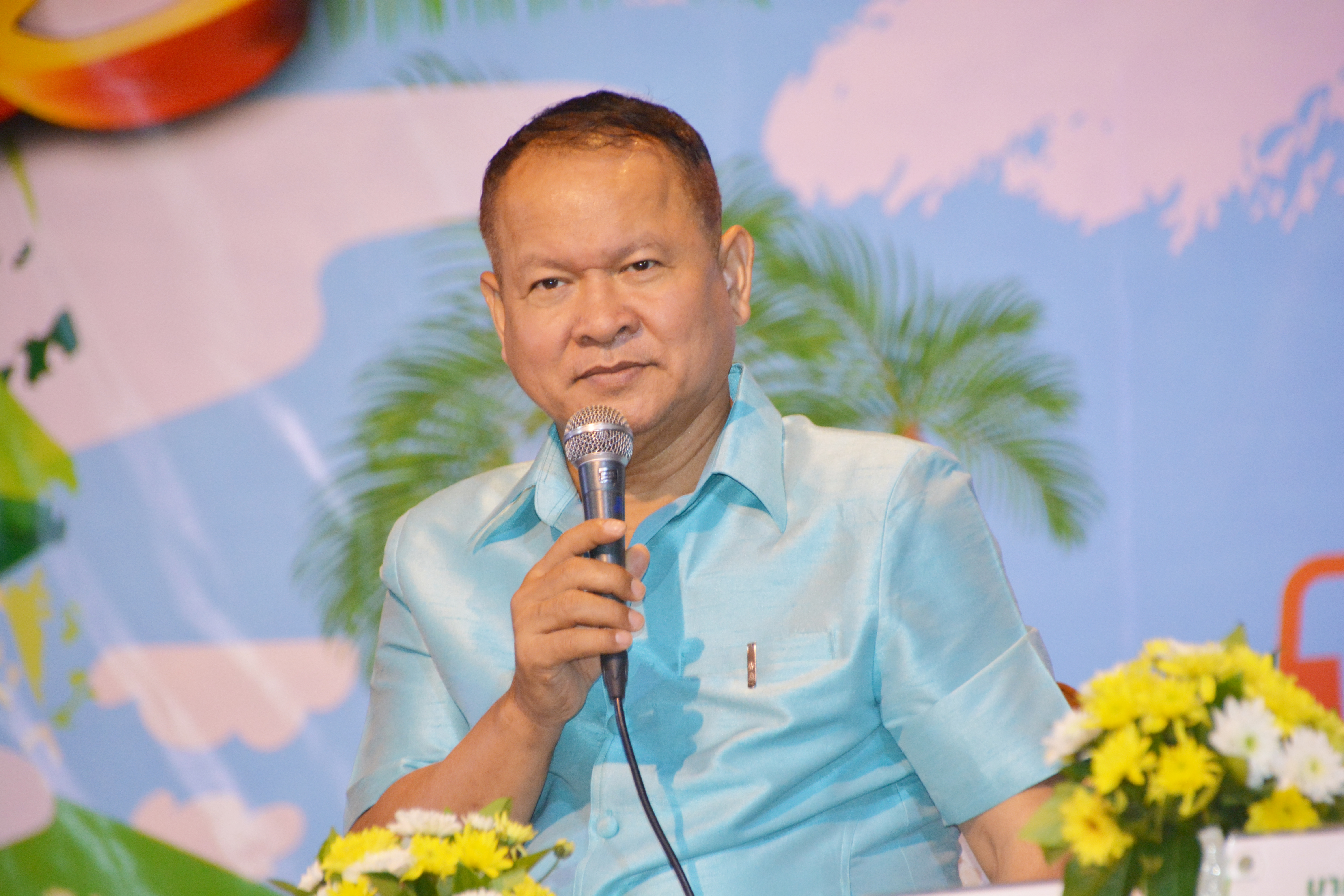 การสัมมนาโครงการสร้างการรับรู้การประกันรายได้เกษตรกรชาวสวนปาล์มน้ำมันปาล์มน้ำมัน