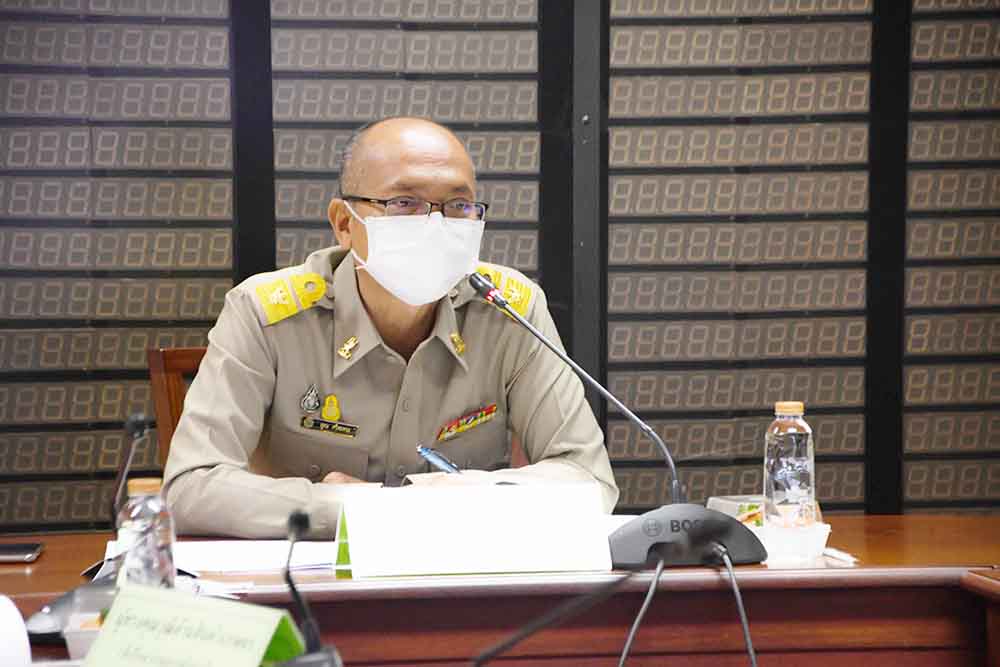 รองอธิบดีประชุมคณะทำงานตรวจสอบเอกสารการขอรับเงินชดเชยดอกเบี้ยเก็บสต๊อกมันสำปะหลัง