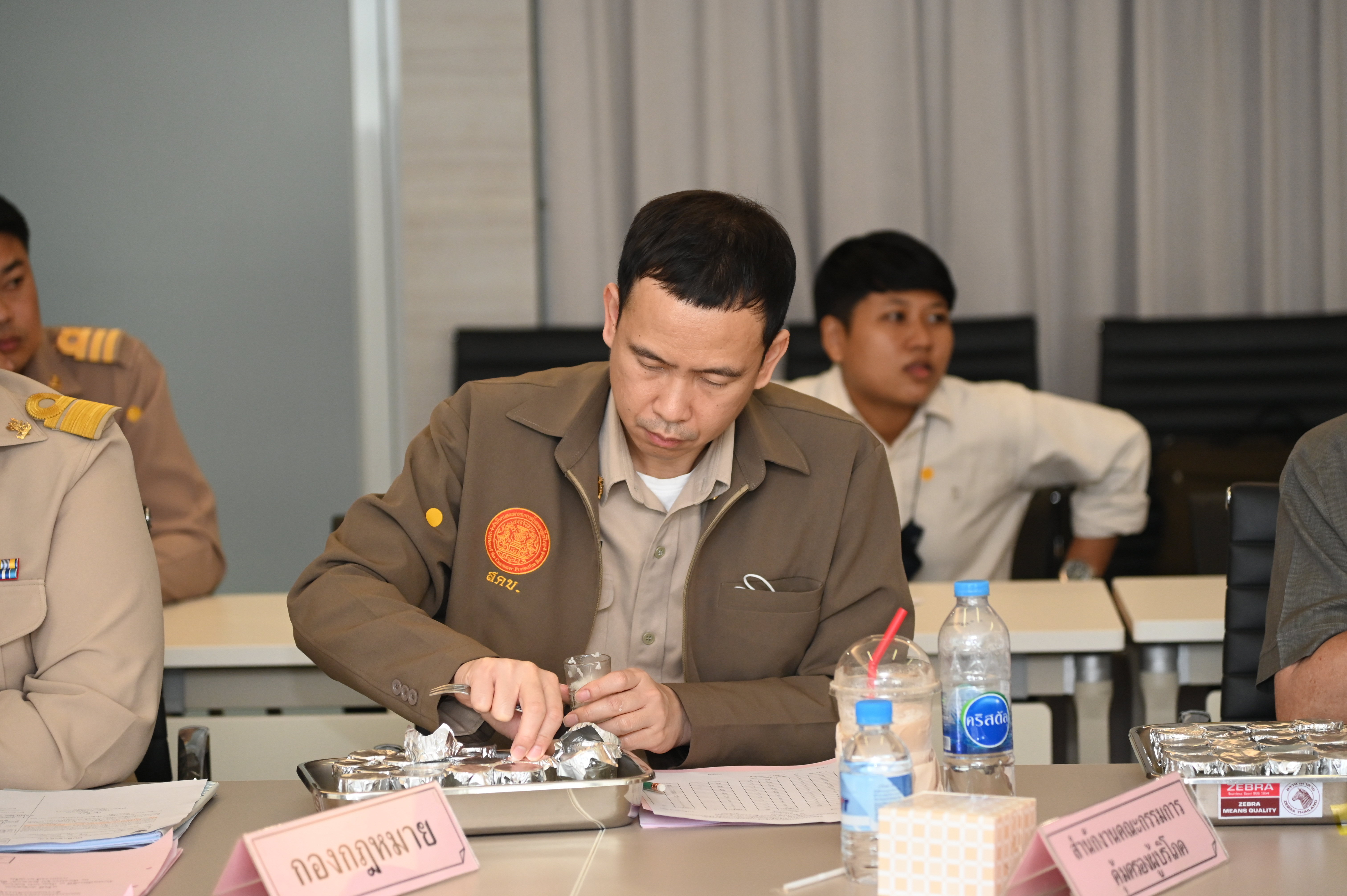 การประชุมคณะกรรมการตรวจสอบมาตรฐานข้าวหอมมะลิบบรรจุถุงครั้งที่ 6/2563
