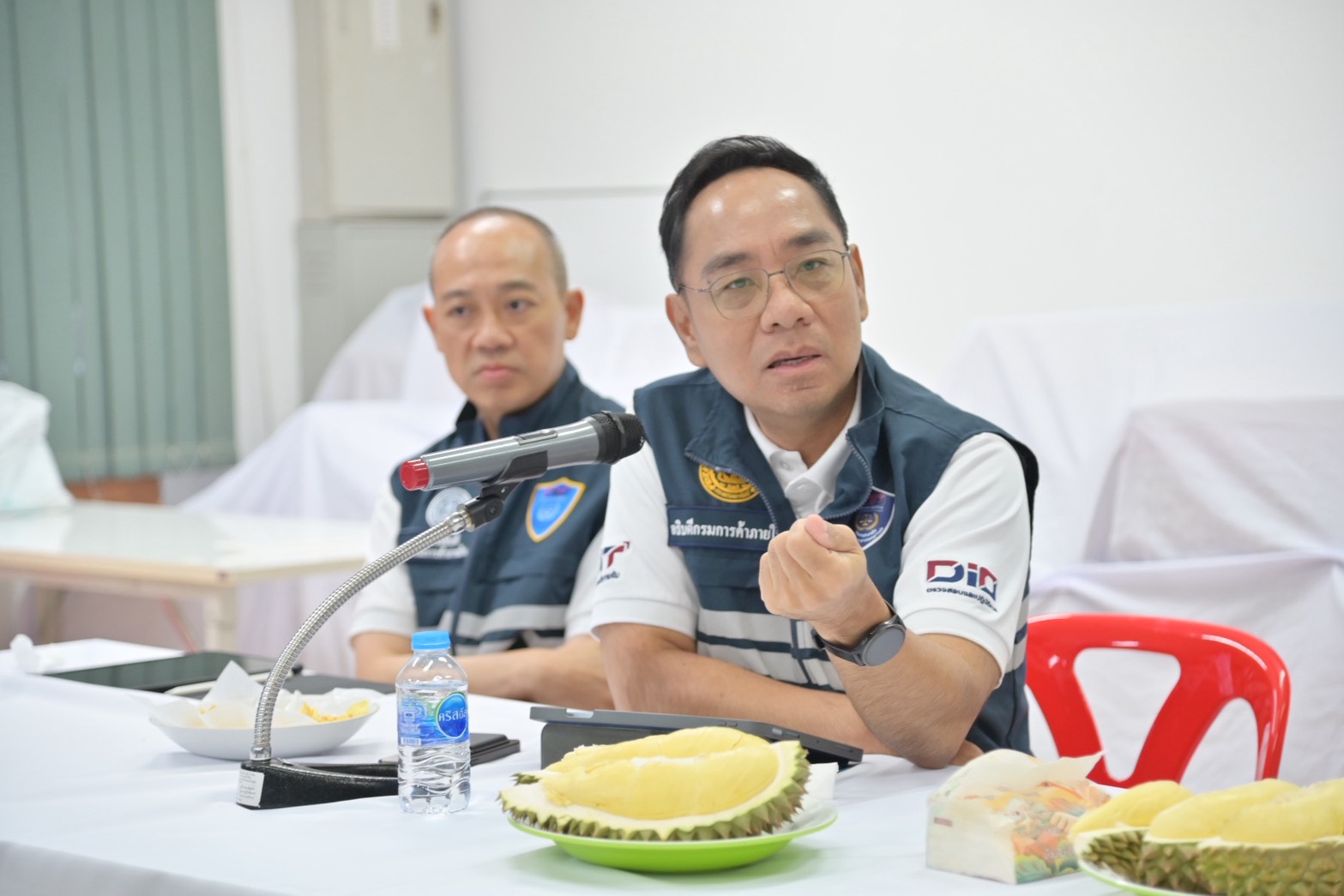 DIT ลงพื้นที่ติดตามการบริหารจัดการ และการรับซื้อทุเรียนภาคใต้