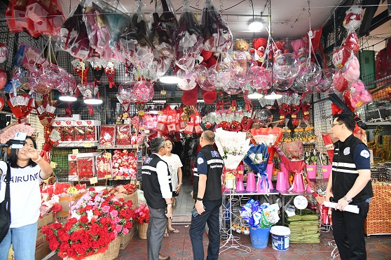 เข้มงวดผู้ค้า..ในช่วงเทศกาลวันวาเลนไทน์