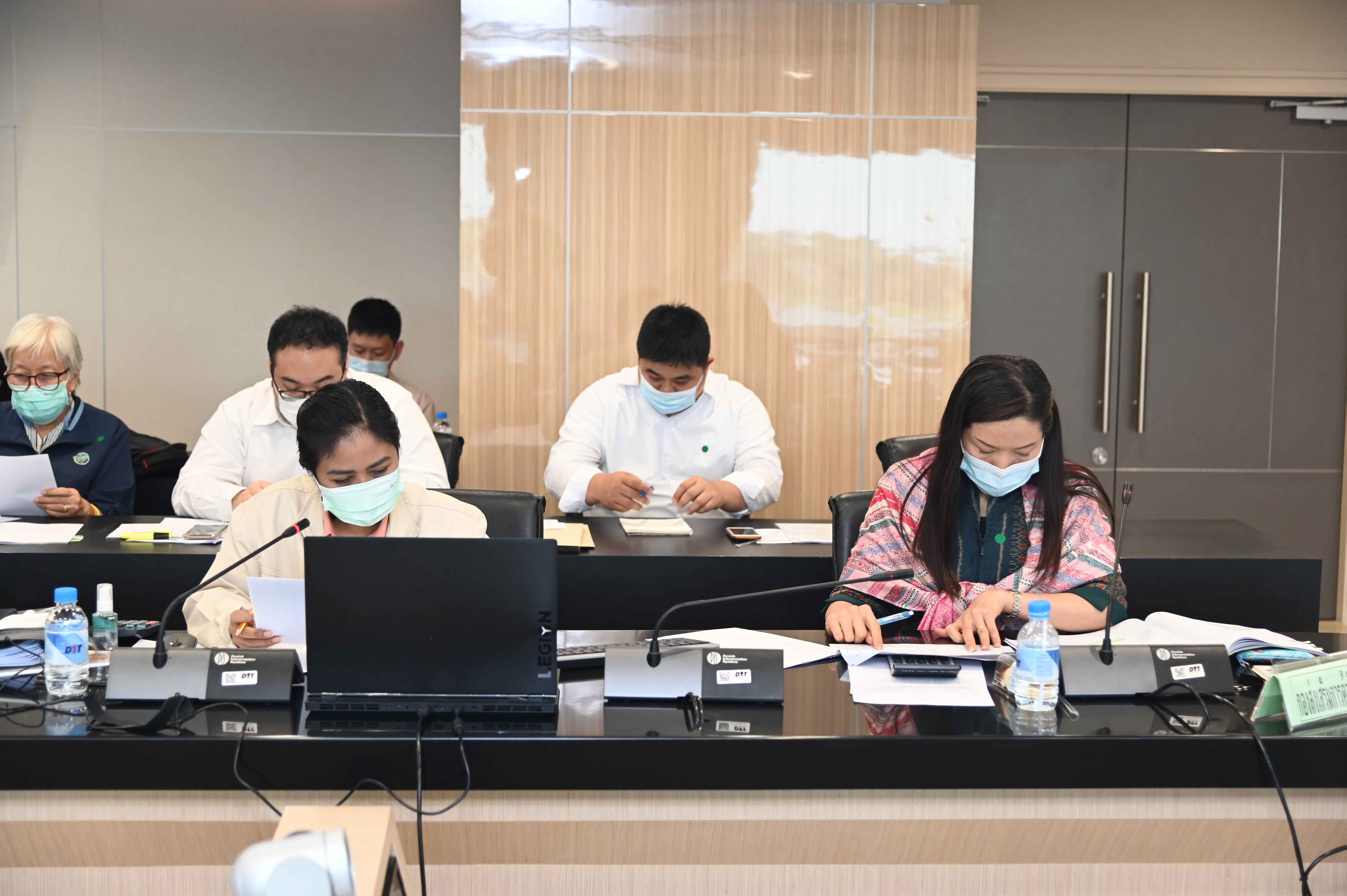 การประชุมคณะอนุกรรมการกำกับดูแลการดำเนินกิจกรรมสนับสนุนการรวบรวมผลไม้เพื่อการส่งออก