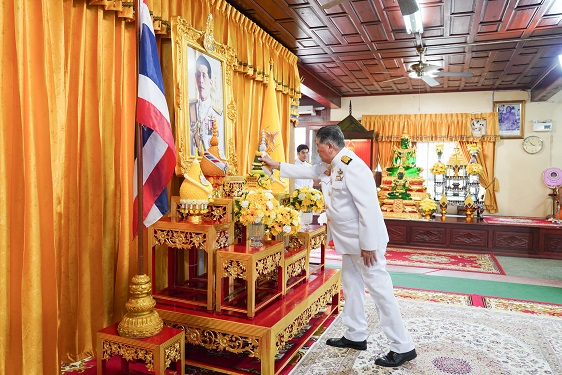 กรมการค้าภายใน ร่วมกิจกรรมเจริญพระพุทธมนต์ เฉลิมพระเกียรติฯ เนื่องในโอกาสมหามงคล เฉลิมพระชนมพรรษา ๖ รอบ ๒๘ กรกฎาคม ๒๕๖๗