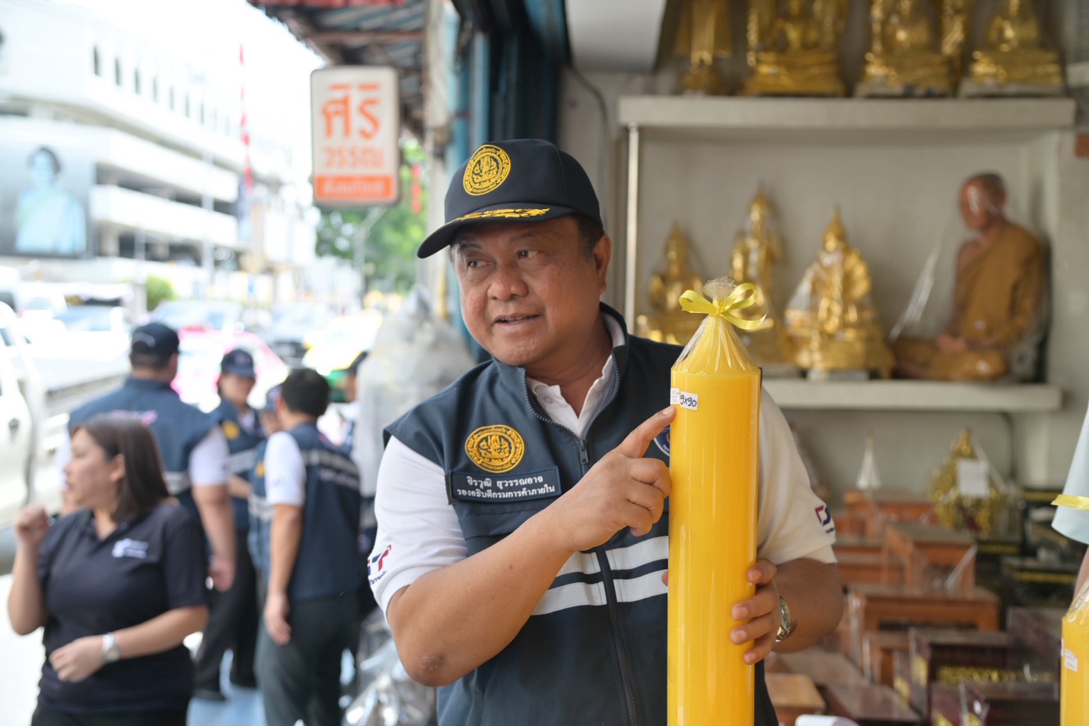 ข่าวเลขที่ 188/2569 อุ่นใจก่อนเข้าพรรษา! กรมการค้าภายในลุยตรวจร้านสังฆภัณฑ์ ย้ำติดป้ายราคาให้ชัด (24 กรกฎาคม 2569)