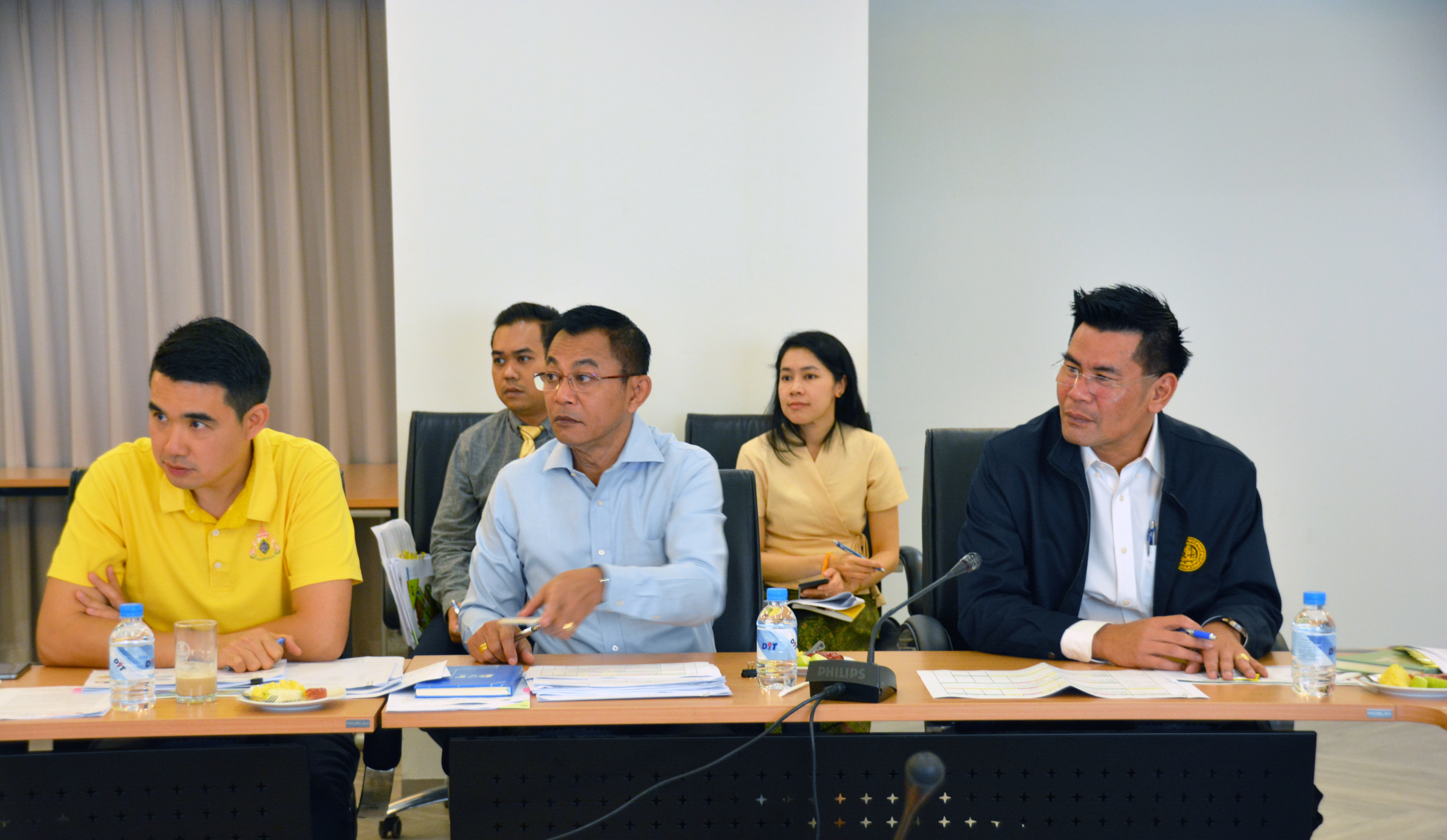 การประชุมหารือแผนบริหารจัดการและประชาสัมพันธ์สินค้าผลไม้ และสินค้าอินทรีย์