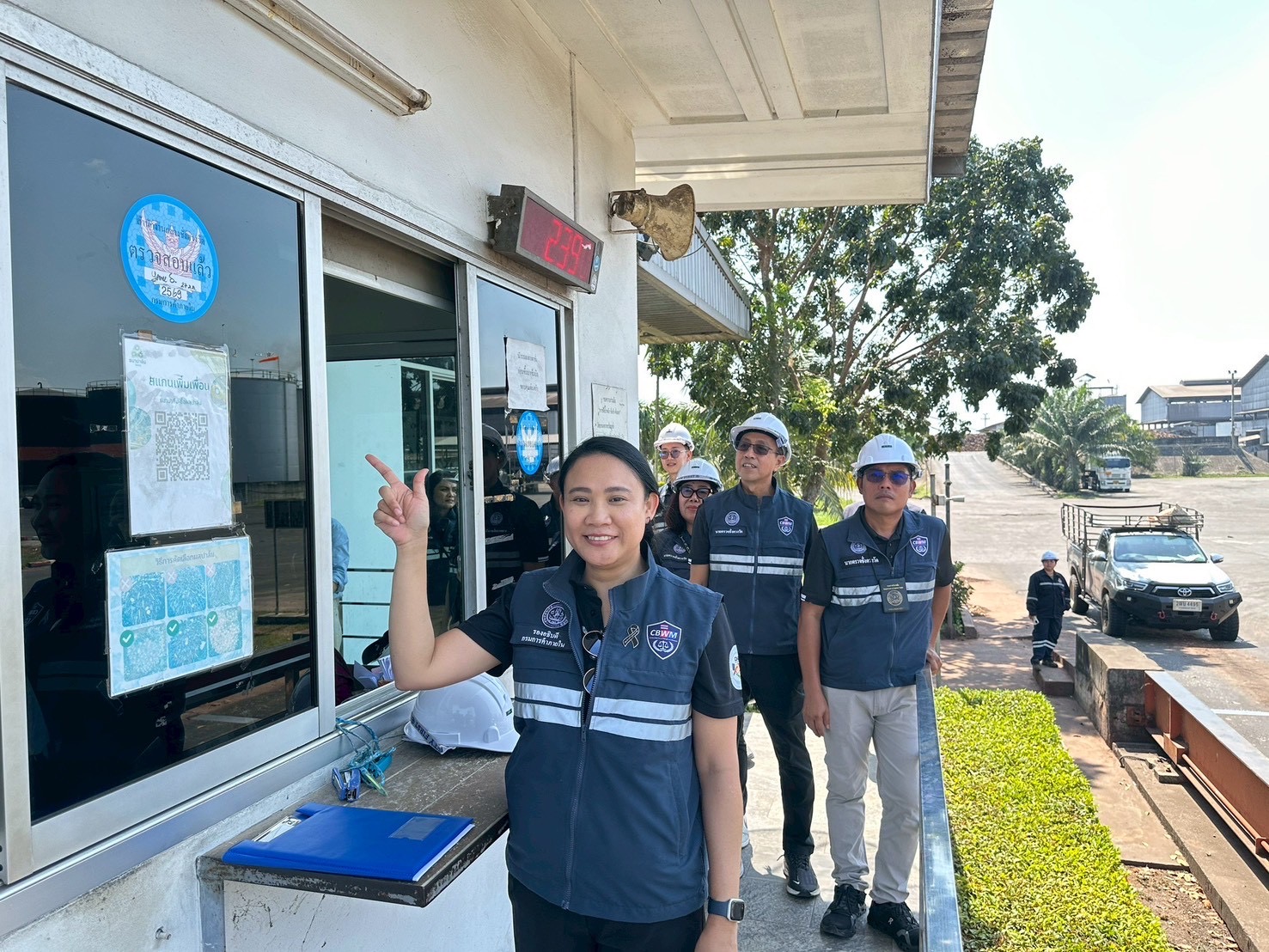 DIT ลงพื้นตรวจสอบการรับซื้อปาล์มน้ำมัน  และการปฏิบัติงานด้านชั่งตวงวัด ในพื้นที่ภาคใต้ 