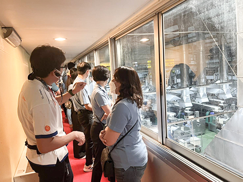 ศึกษาดูงาน ณ บริษัท โรงงานผลิตภัณฑ์อาหารไทย จำกัด (ผลิตบะหมี่กึ่งสำเร็จรูป ตรา ไวไว) 