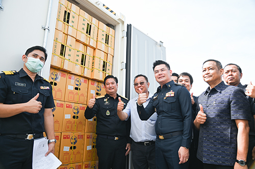 พาณิชย์ตรวจเยี่ยมการส่งออกทุเรียนทางรถไฟ (มาบตาพุด-คุณหมิง)