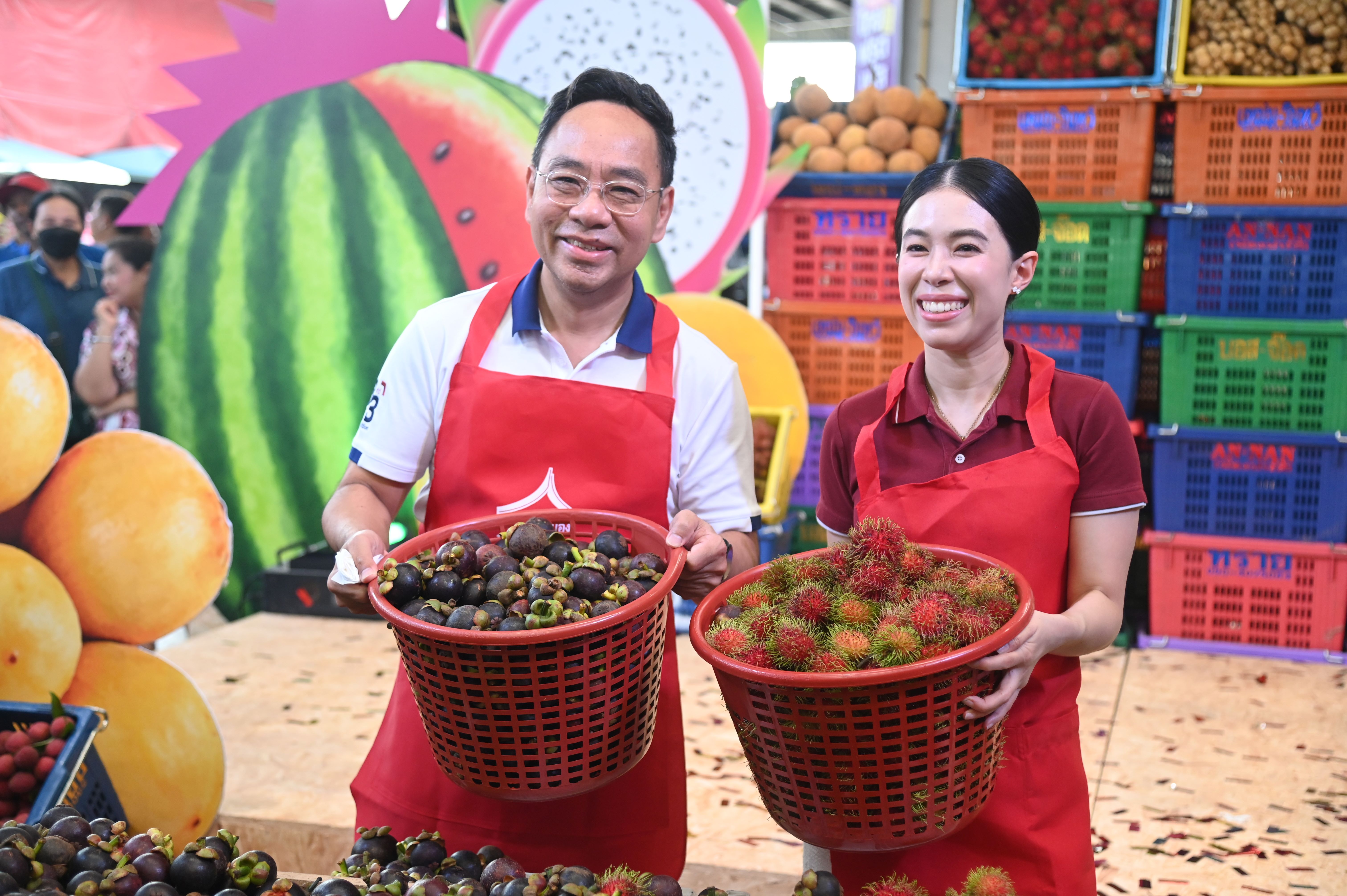 กรมการค้าภายใน จับมือตลาดสี่มุมเมือง เปิดเทศกาล “สี่มุมเมือง ไทยฟรุตเฟส 2025”