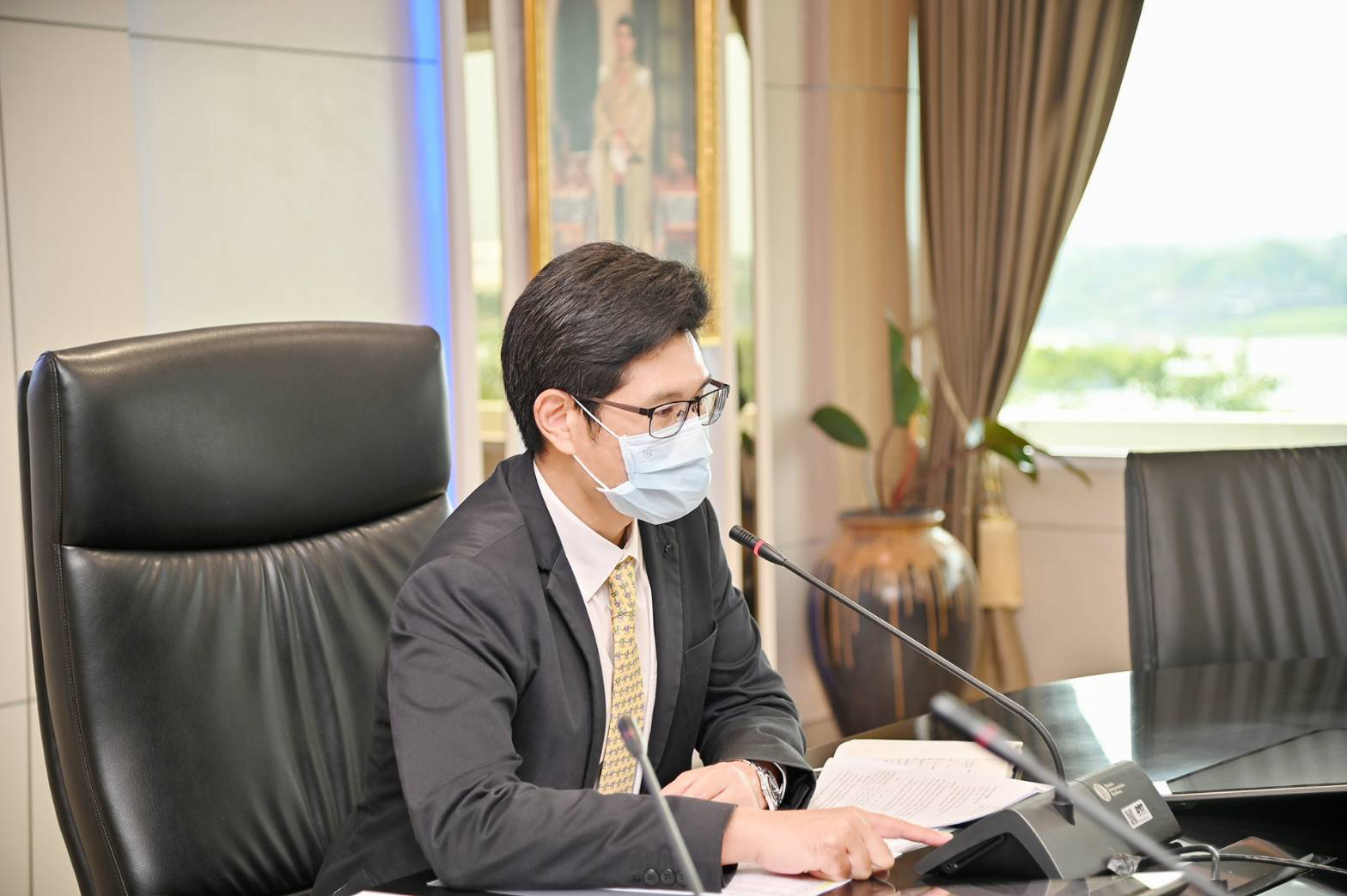 การประชุมหารือสินค้าน้ำมันถั่วเหลือง