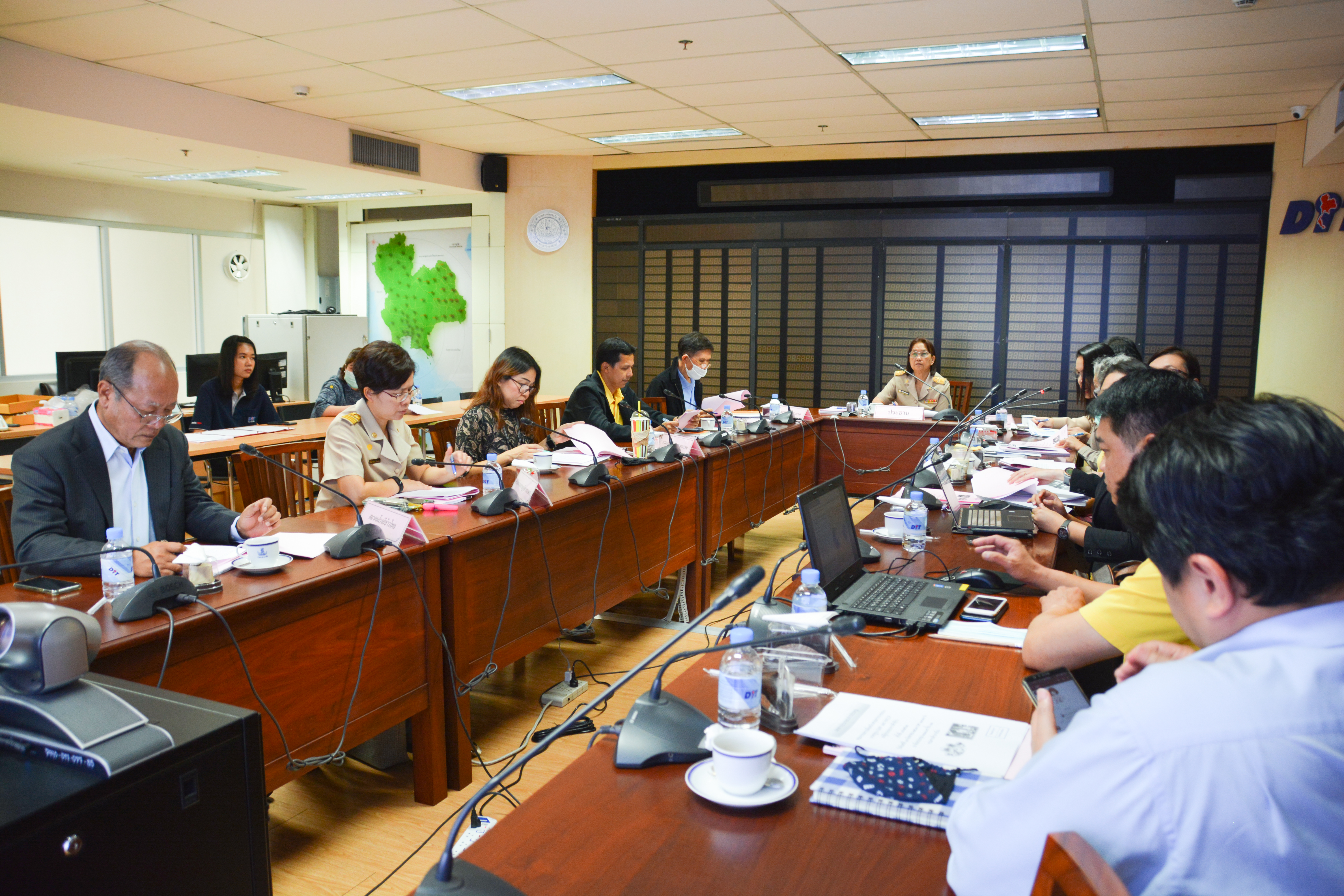 การประชุมคณะกรรมการเพื่อสนับสนุนการวางระบบมาตรฐาน GMP และ HACCP แก่ผู้ประกอบการค้าข้าว