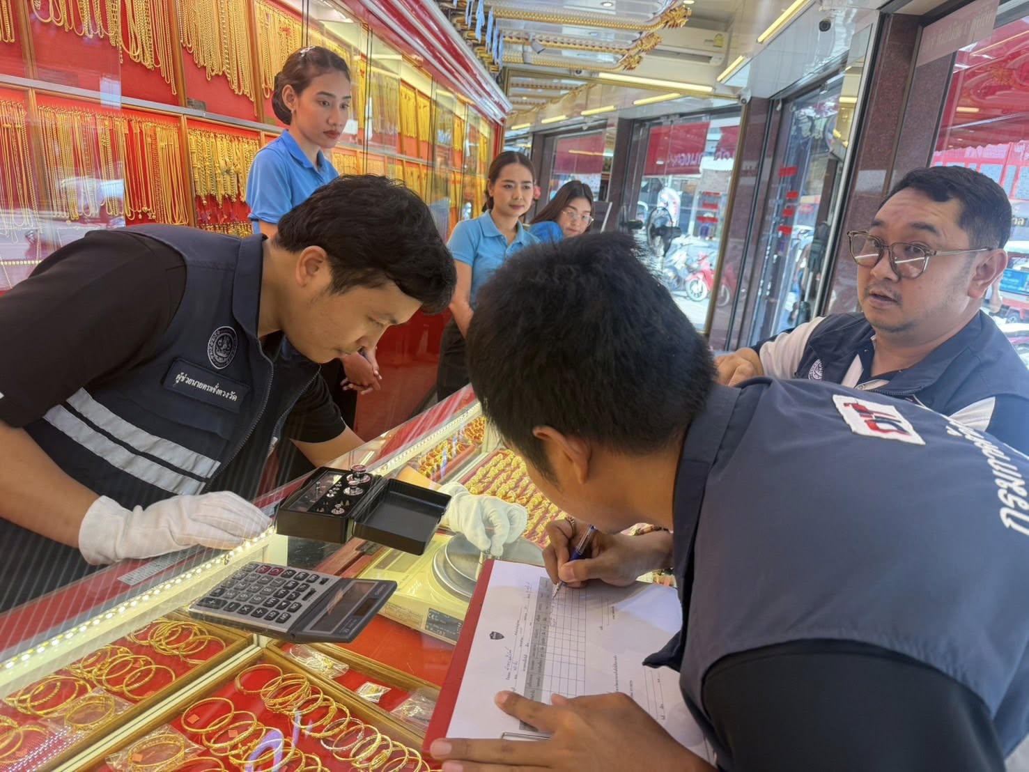 📢ข่าวเลขที่ 8/2569 ตรวจสอบร้านจำหน่ายทองคำ🪙