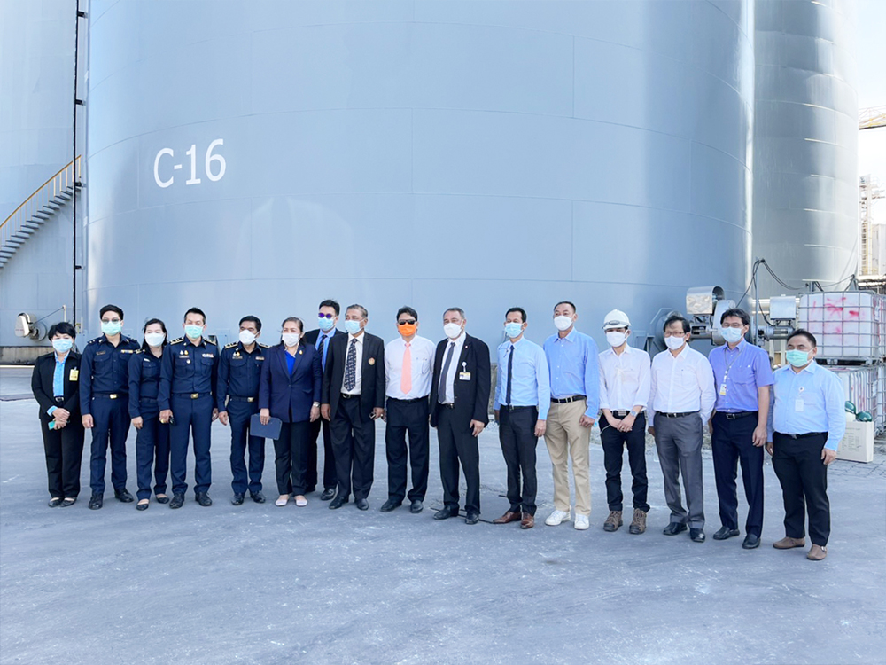 รองอธิบดีลงพื้นที่ศึกษาการบริหารปาล์มน้ำมัน