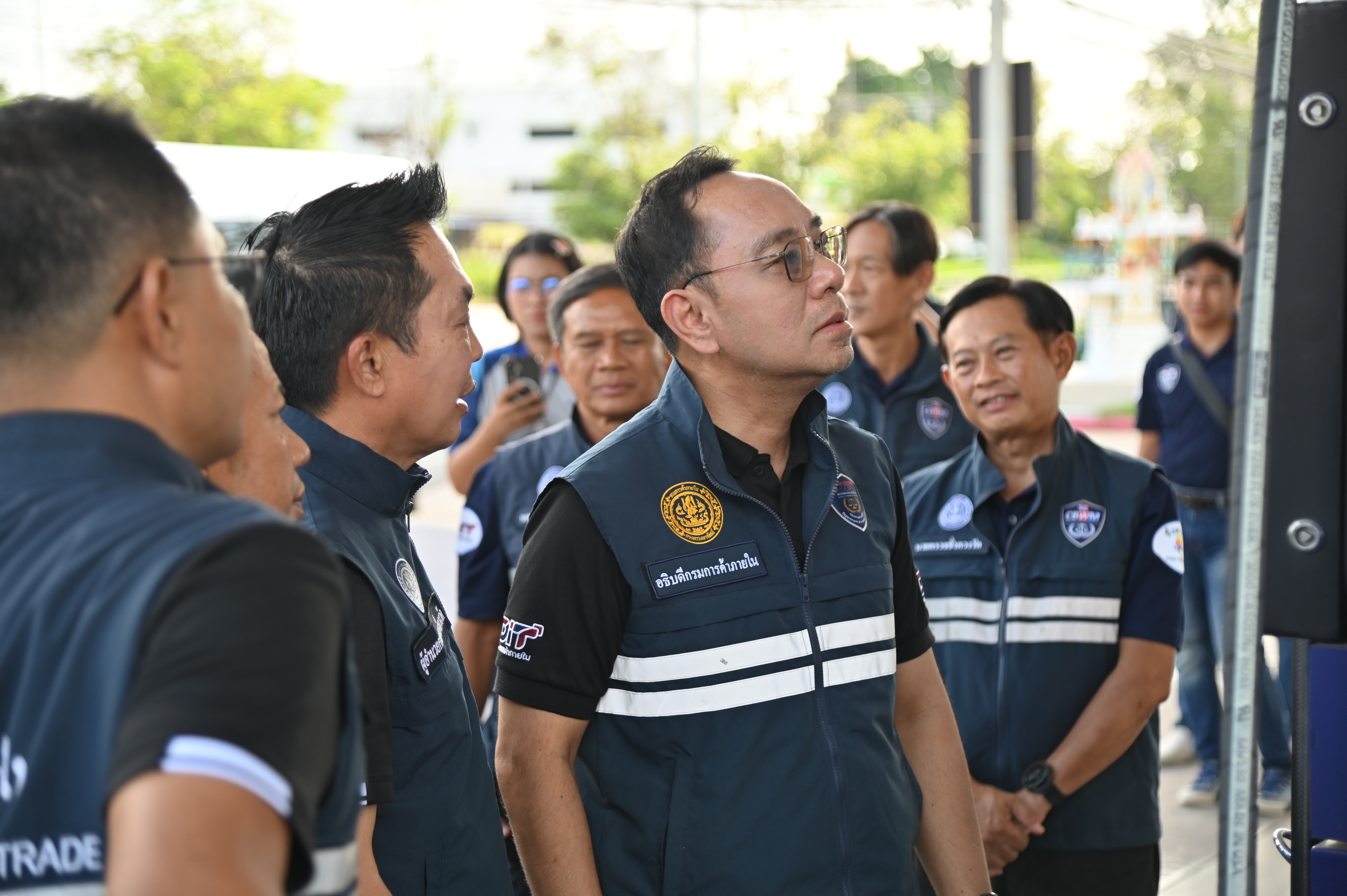 DIT ลงพื้นที่ตรวจสอบมาตรวัดปริมาตรน้ำมันเชื้อเพลิง  พร้อมมอบป้ายสัญลักษณ์โครงการหัวจ่ายเชื้อเพลิงมาตรฐาน (สีทอง)