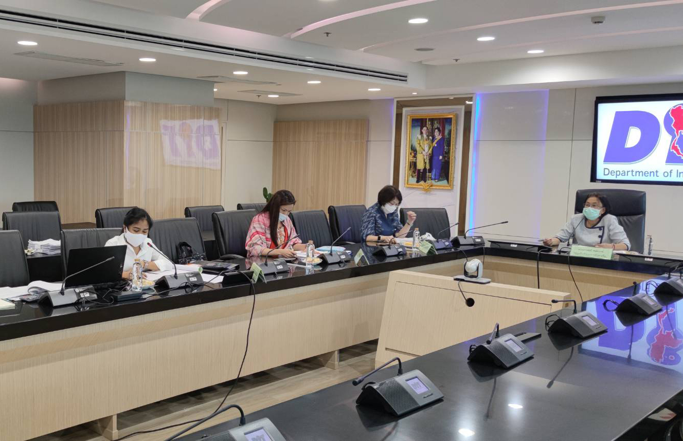 การประชุมคณะทำงานขับเคลื่อนกิจกรรมรวบรวมผลไม้เพื่อการส่งออกภายใต้โครงการบริหารจัดการผลไม้ ปี 2564