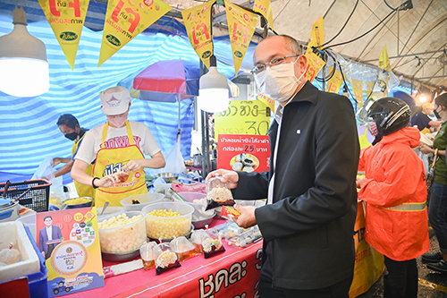 ตรวจติดตามสถานการณ์ราคาผัก สินค้าวัตถุดิบเจเเละอาหารปรุงสุก