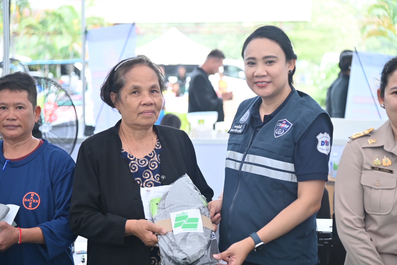 DIT จัดงานธงเขียวราคาประหยัด  "ปุ๋ยถูก ยาดี ต้องที่ธงเขียว" จังหวัดอุบลราชธานี