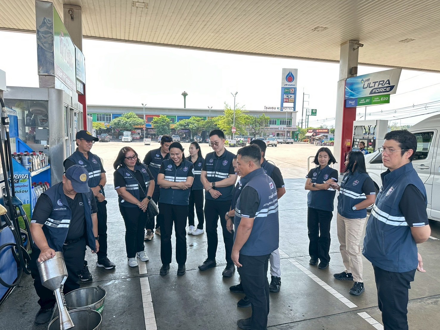 DIT ลงพื้นตรวจสอบการรับซื้อปาล์มน้ำมัน  และการปฏิบัติงานด้านชั่งตวงวัด ในพื้นที่ภาคใต้ 