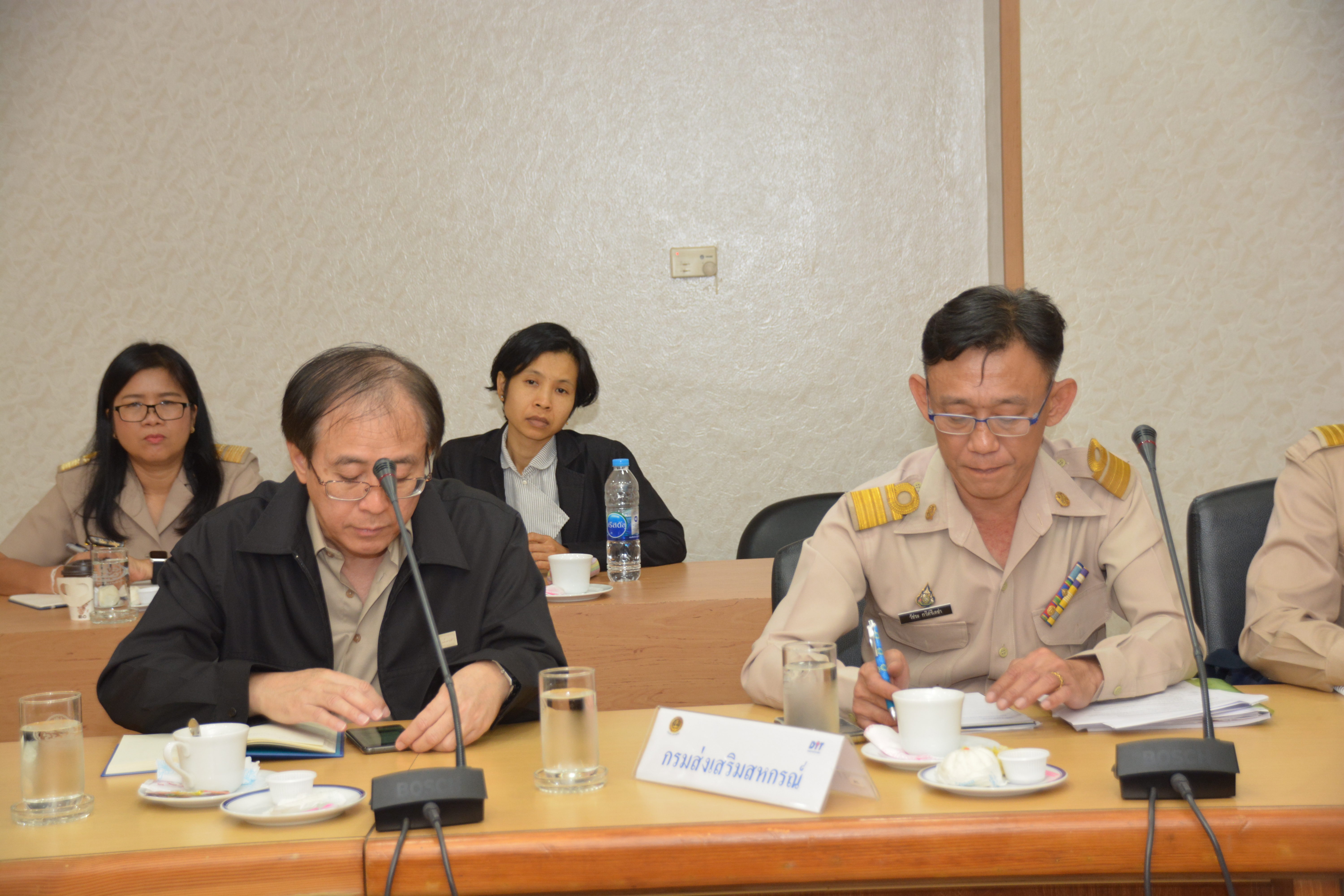 การประชุมหารือ “การบูรณาการลดต้นทุนการผลิตสินค้าเกษตร” 
