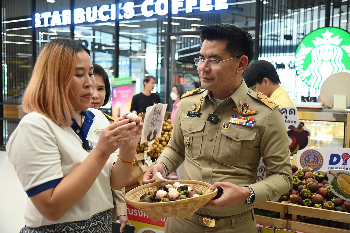 พาณิชย์ รณรงค์บริโภคผลไม้ Thai Fruit Festival 2024 by MOC @โรบินสัน ไลฟ์สไตล์ ศรีสมาน