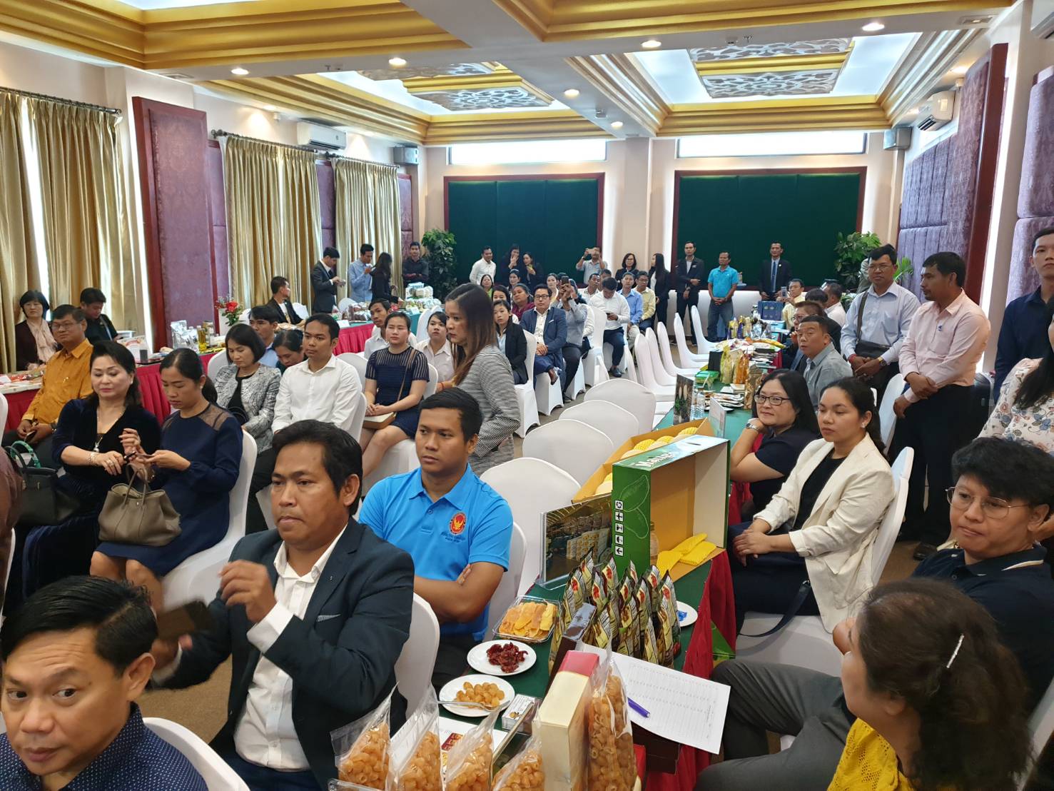 กิจกรรมจับคู่เจรจาธุรกิจ ระหว่างผู้ประกอบการนำเข้าผลไม้จากประเทศกัมพูชากับผู้ประกอบการค้าผลไม้ไทย 