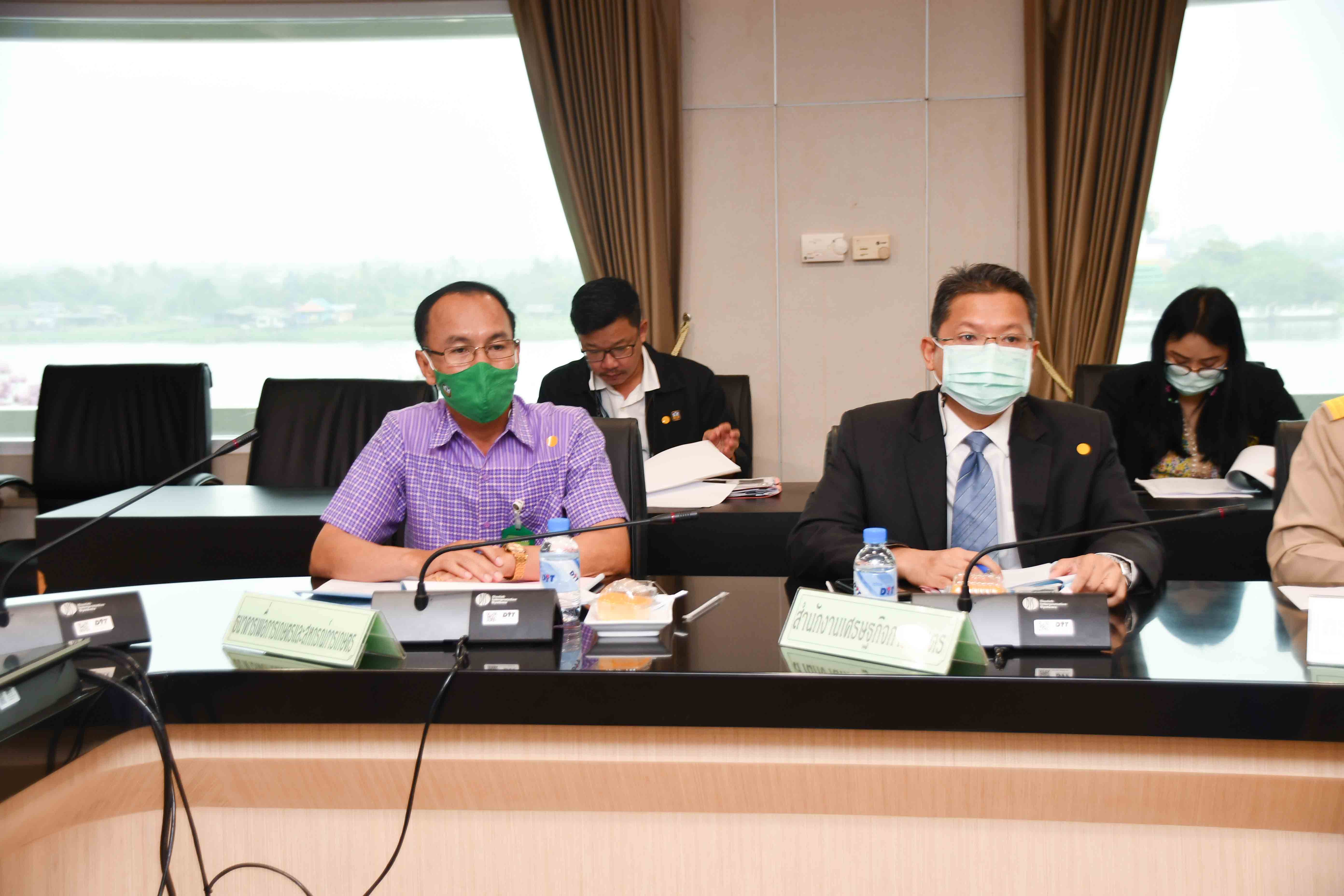 การประชุมคณะอนุกรรมการบริหารโครงการประกันรายได้เกษตรกรชาวสวนปาล์มน้ำมัน ปี 2564 ครั้งที่ 3/2564