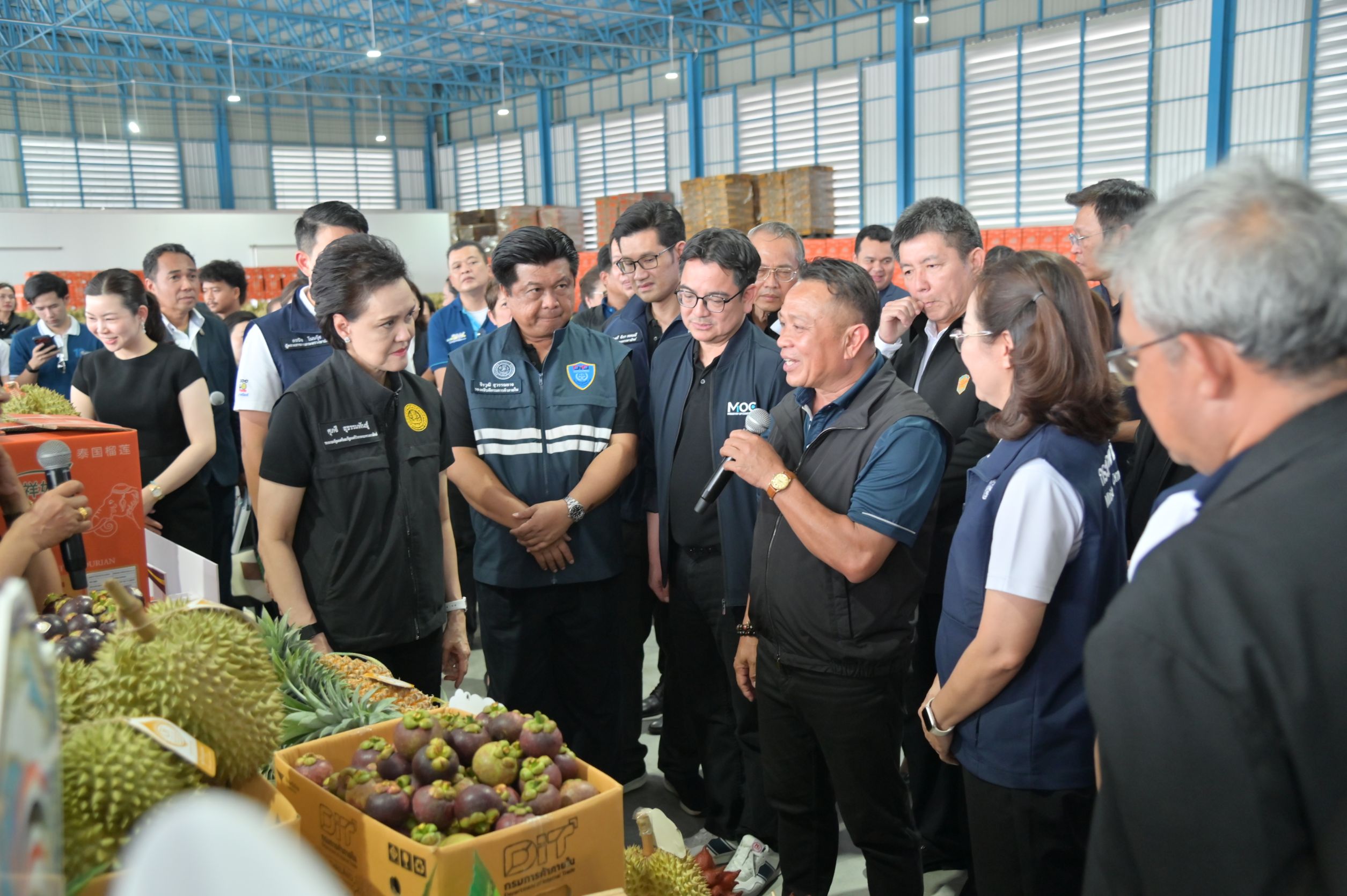 DIT ร่วมติดตามสถานการณ์ ทุเรียนภาคใต้
