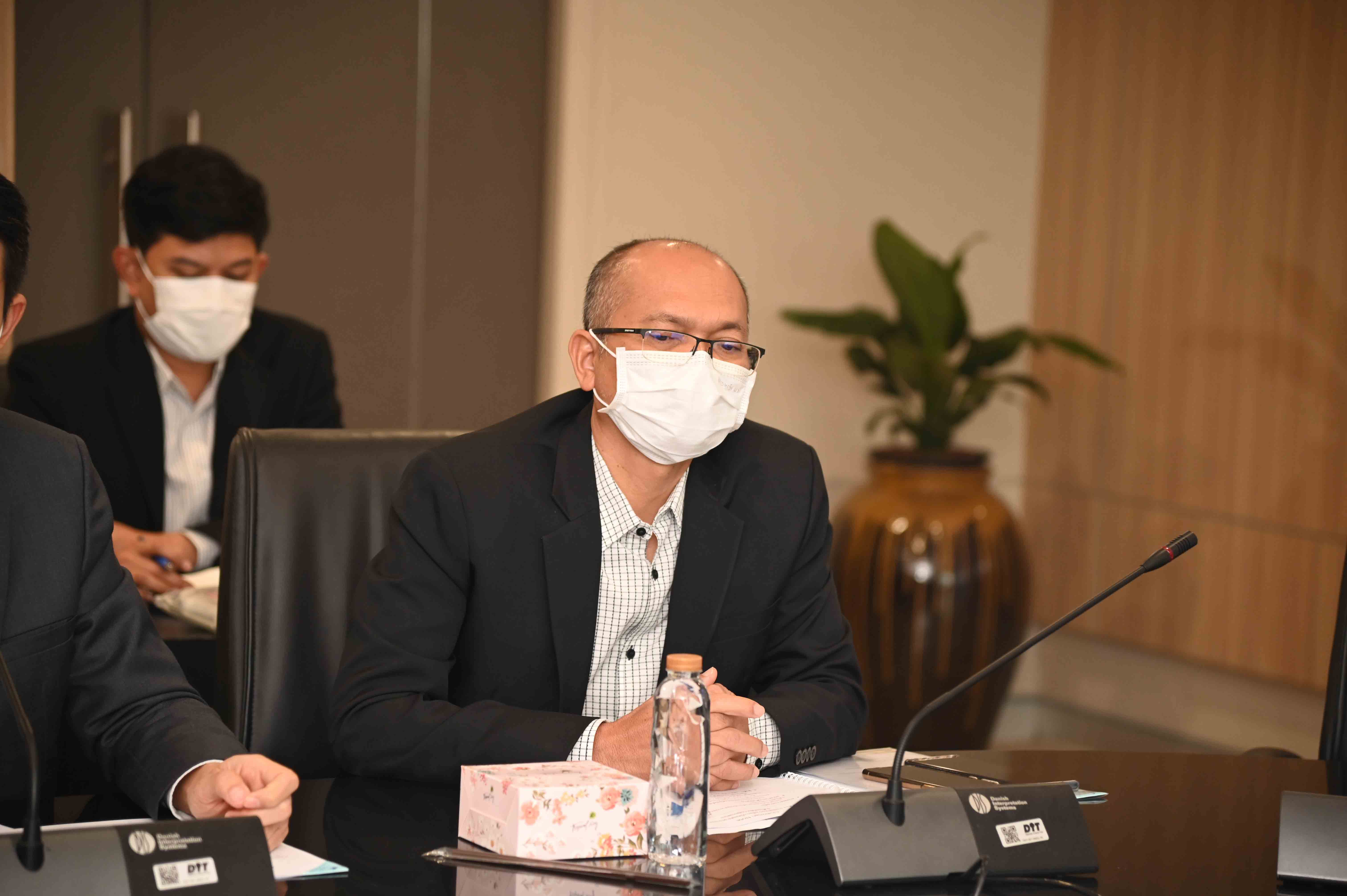 การประชุมหารือขอความร่วมมือการนิคมอุตสาหกรรมแห่งประเทศไทยรับซื้อผลไม้จากกลุ่มเกษตรกร