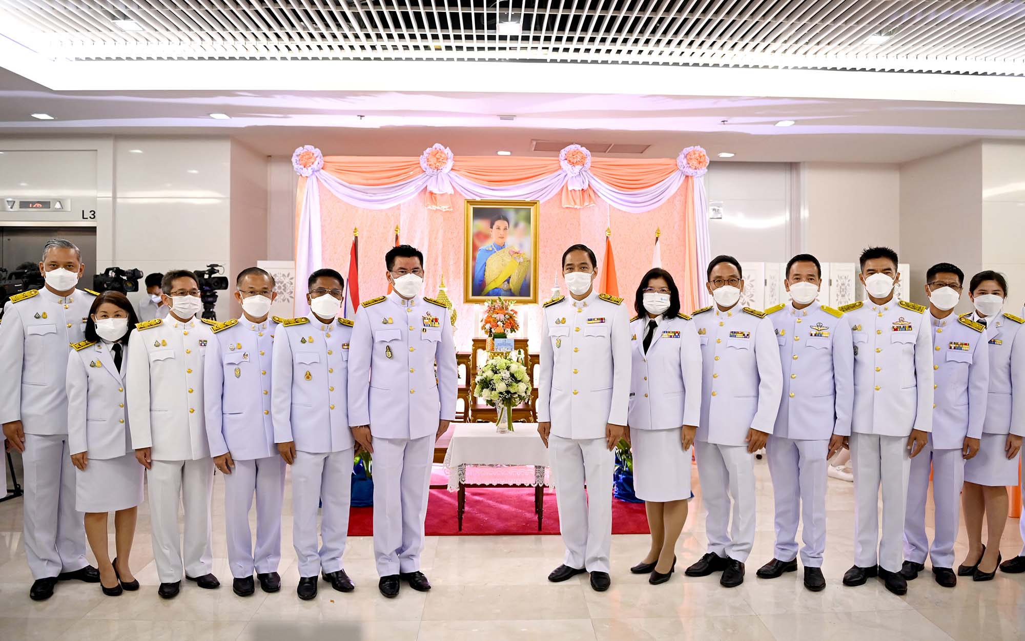 อธิบดีกรมการค้าภายใน ลงนามถวายพระพรสมเด็จพระเจ้าลูกเธอ เจ้าฟ้าพัชรกิติยาภา