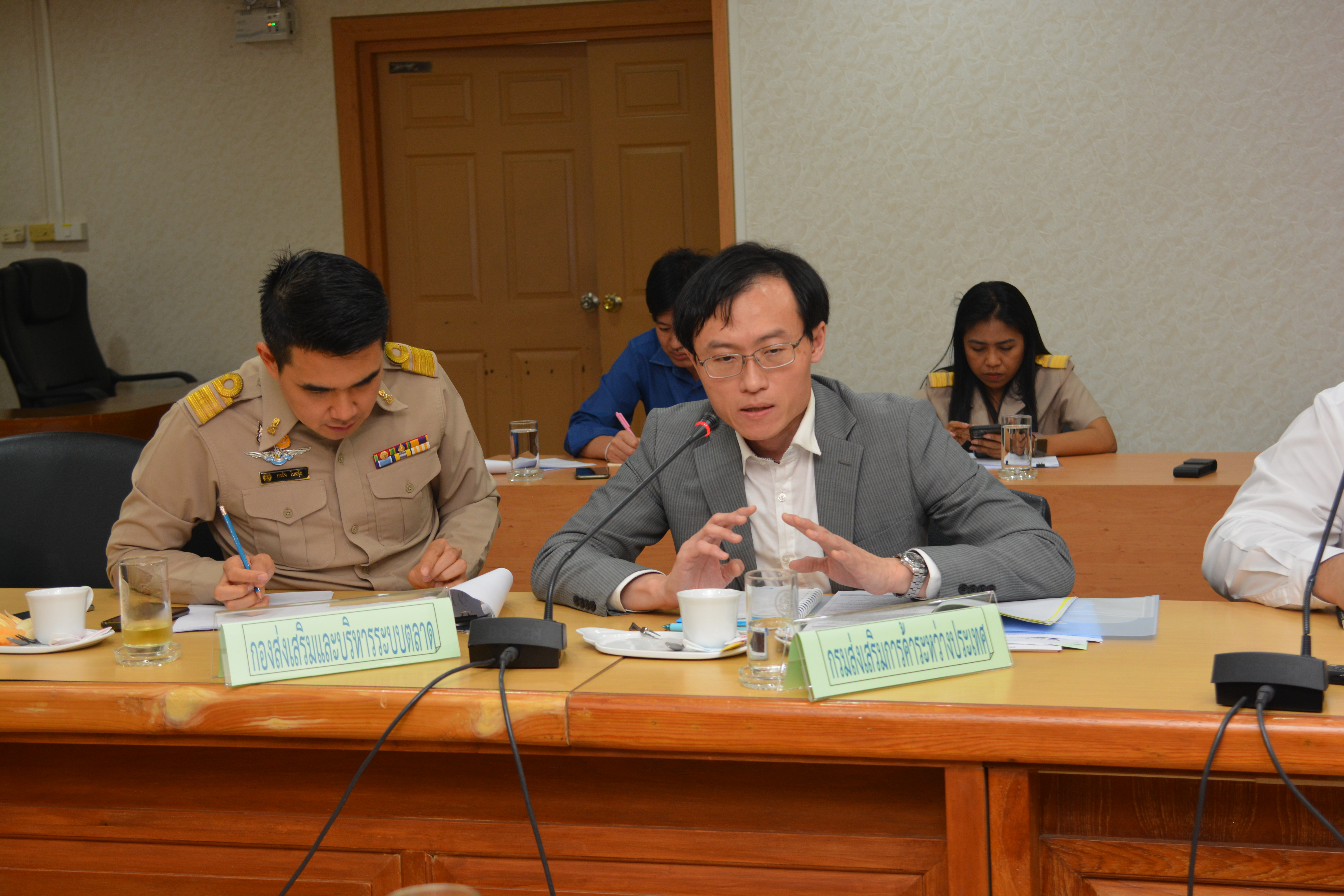 การประชุมหารือเตรียมการก่อนเดินทางเยือนสาธารณรัฐอินเดีย