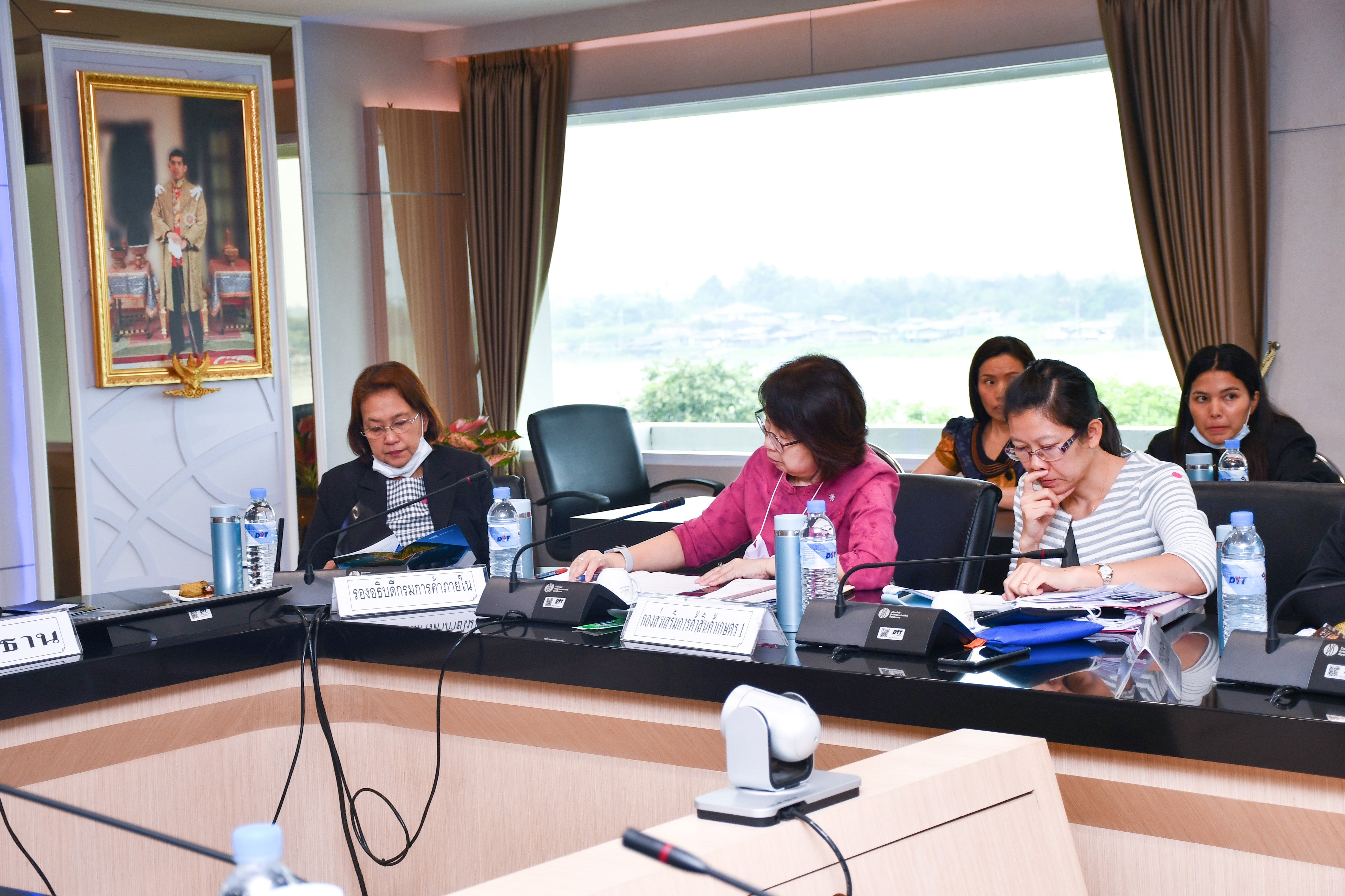 การประชุมหารือแนวทางสนับสนุนความช่วยเหลือเกษตรกรผู้เลี้ยงกุ้ง