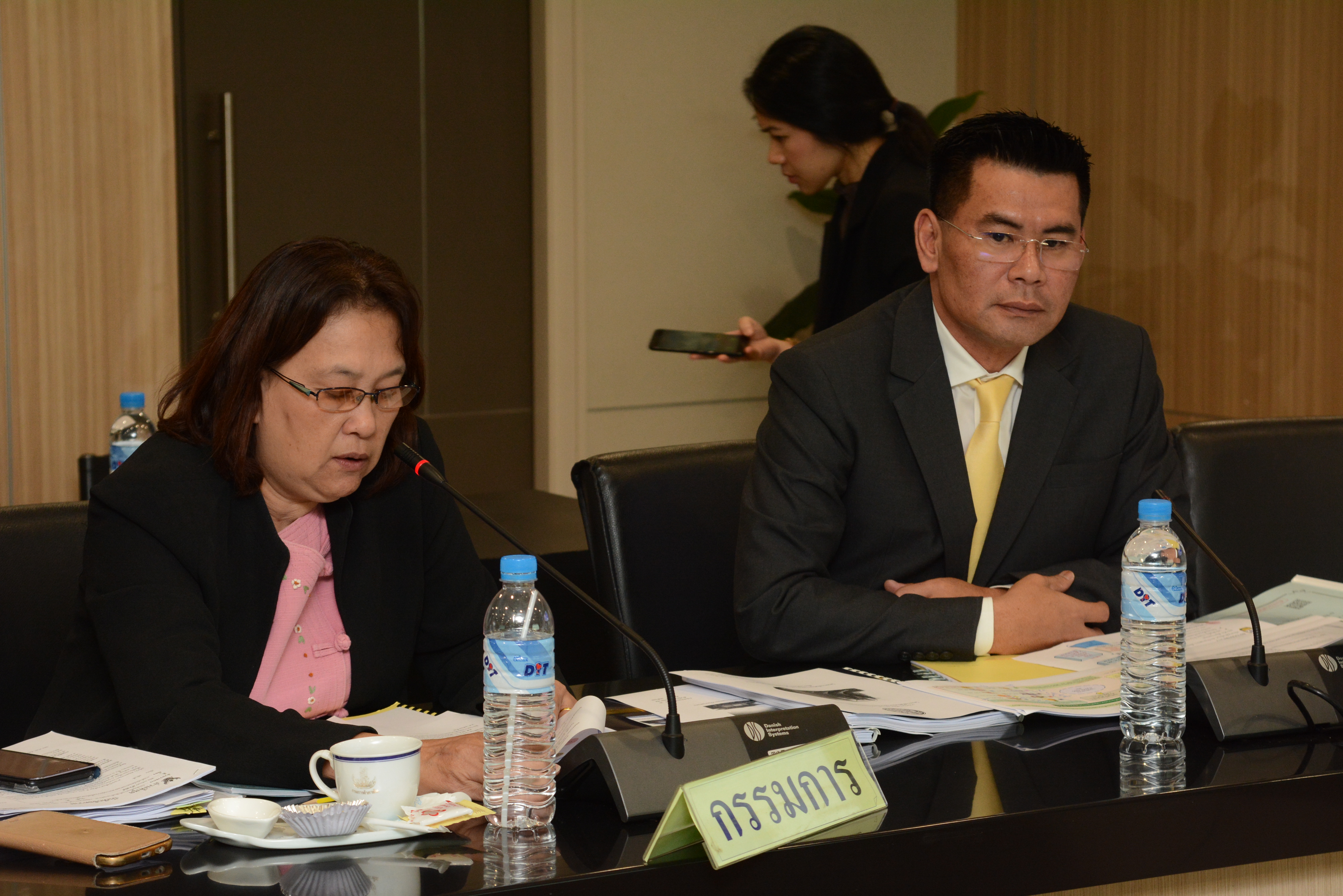 การประชุมคณะกรรมการบริหารกองทุนรวมเพื่อช่วยเหลือเกษตรกร