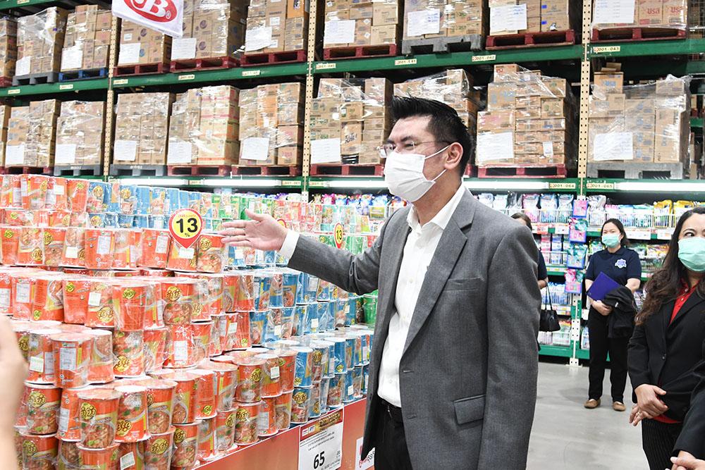 พาณิชย์ตรวจสอบสถานการณ์ราคาสินค้า