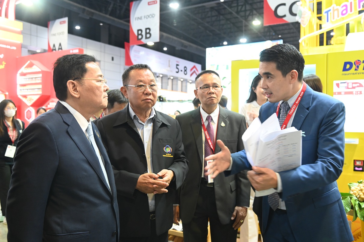 กรมการค้าภายใน ร่วมออกบูธในงาน THAIFEX-ANUGA ASIA 2024