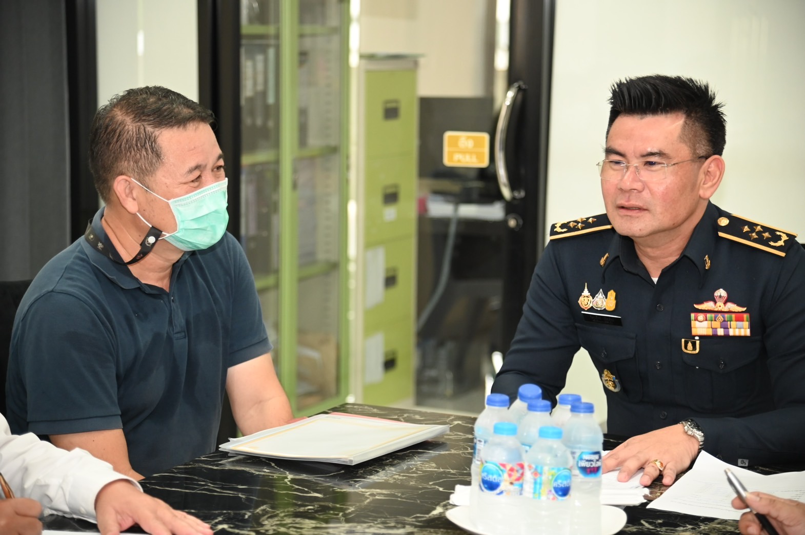 “พาณิชย์” ตรวจห้องเย็นติดตามสถานการณ์หมู