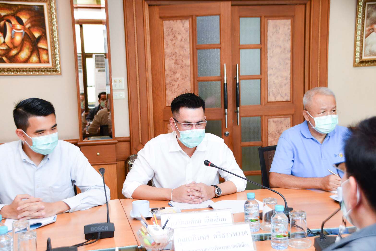 อธิบดีประชุมหารือแนวทางความร่วมมือในการรับซื้อ เชื่อมโยงและกระจายสินค้าเกษตรไปยังผู้บริโภค