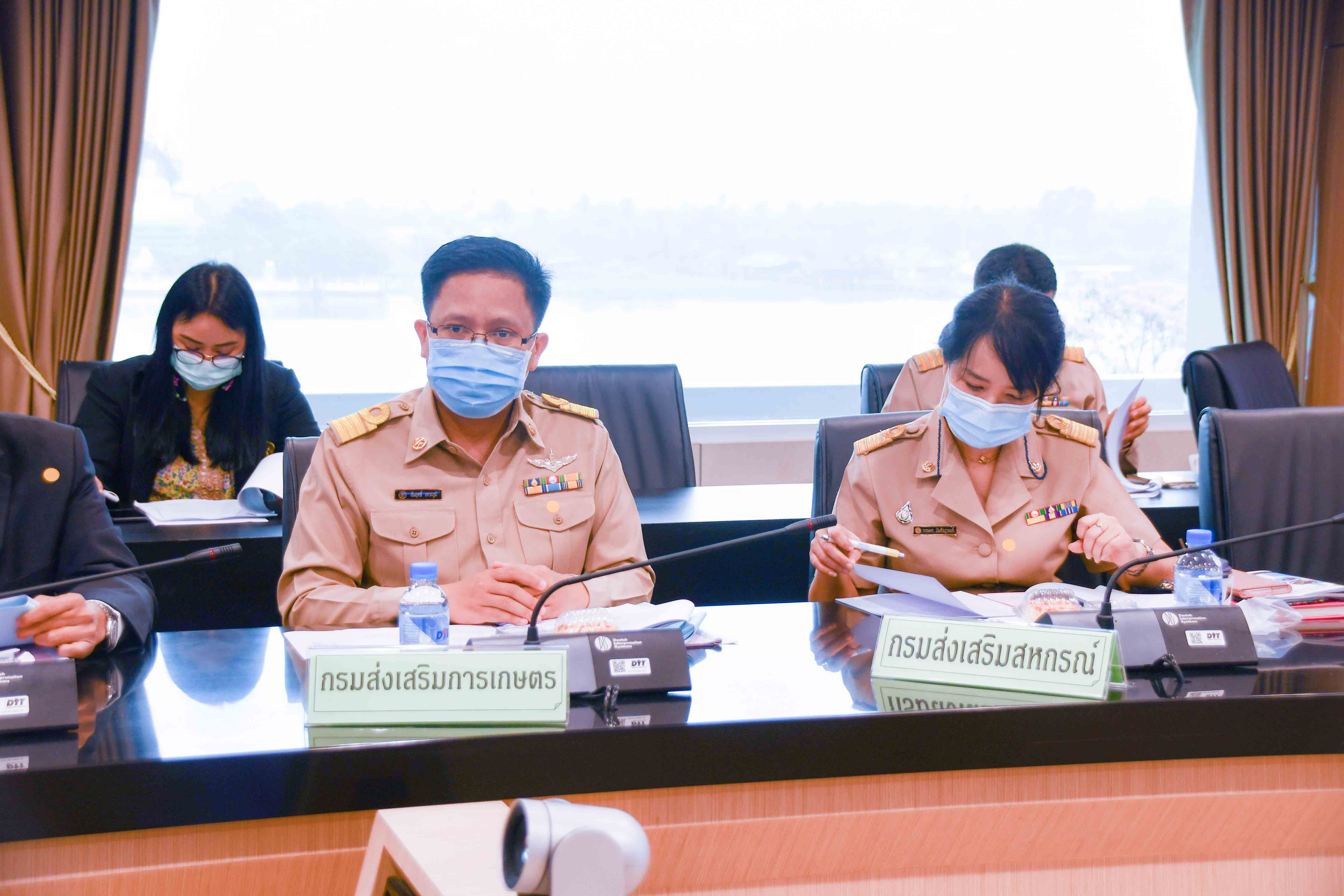 การประชุมคณะอนุกรรมการบริหารโครงการประกันรายได้เกษตรกรชาวสวนปาล์มน้ำมัน ปี 2564 ครั้งที่ 3/2564