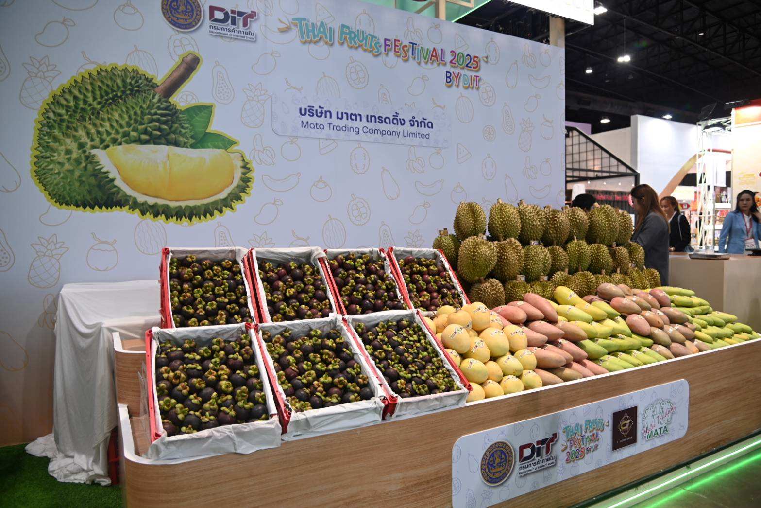 “กรมการค้าภายใน” ขนผลไม้ไทย เปิด “DIT Pavilion”  FRESH FROM FARM  ในงาน THAIFEX–ANUGA ASIA 2025 
